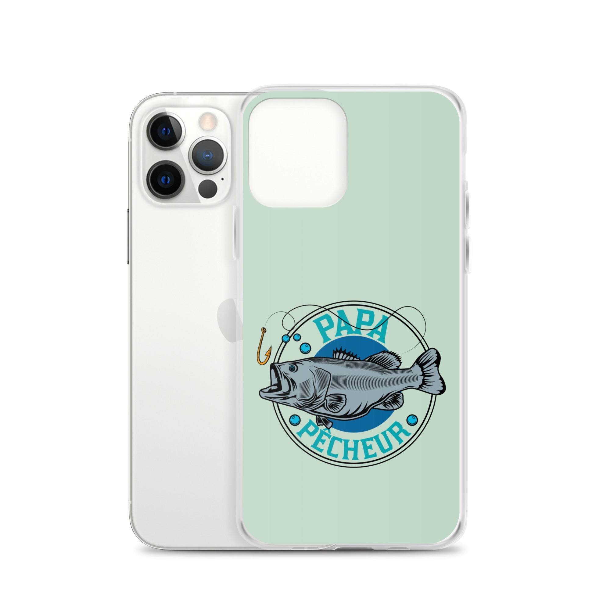 Papa pêcheur - Coque pour iPhone®