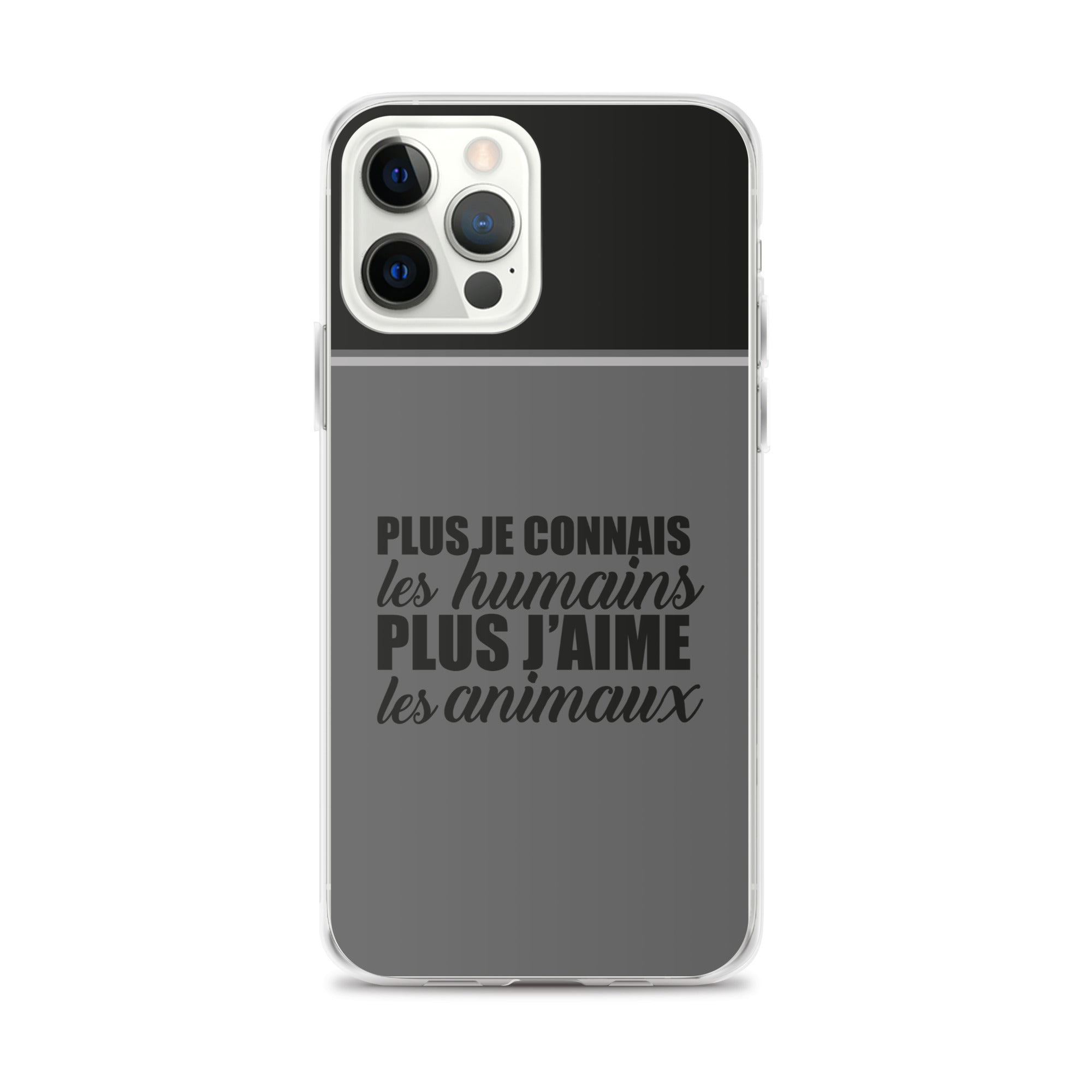 Plus je connais les humains - Coque pour iPhone®