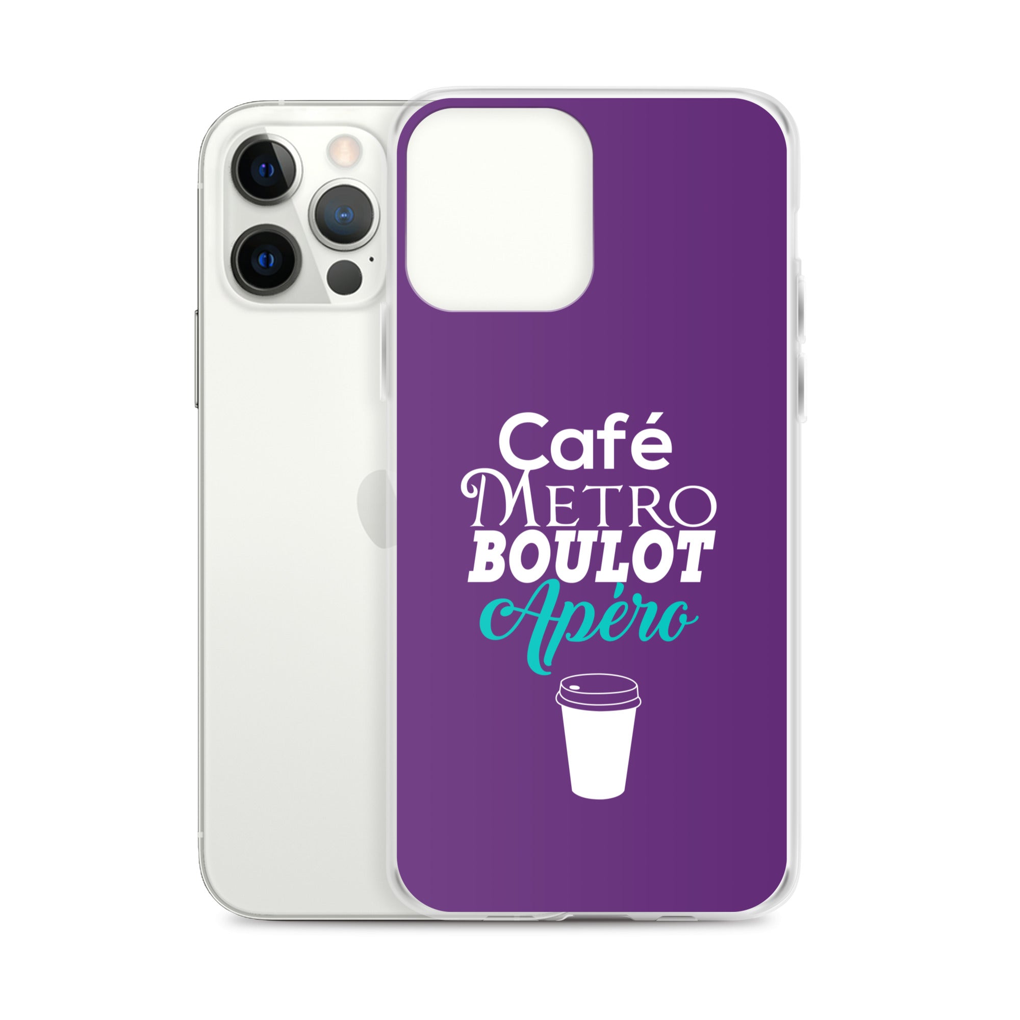 Café Métro Boulot Apéro - Coque pour iPhone®