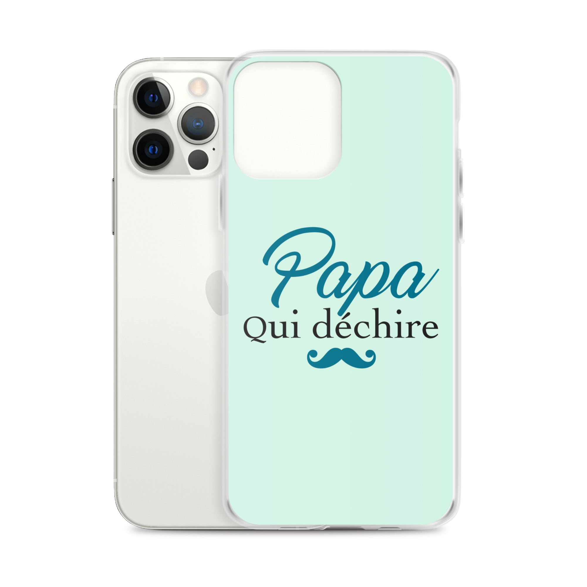 Papa qui déchire - Coque pour iPhone®