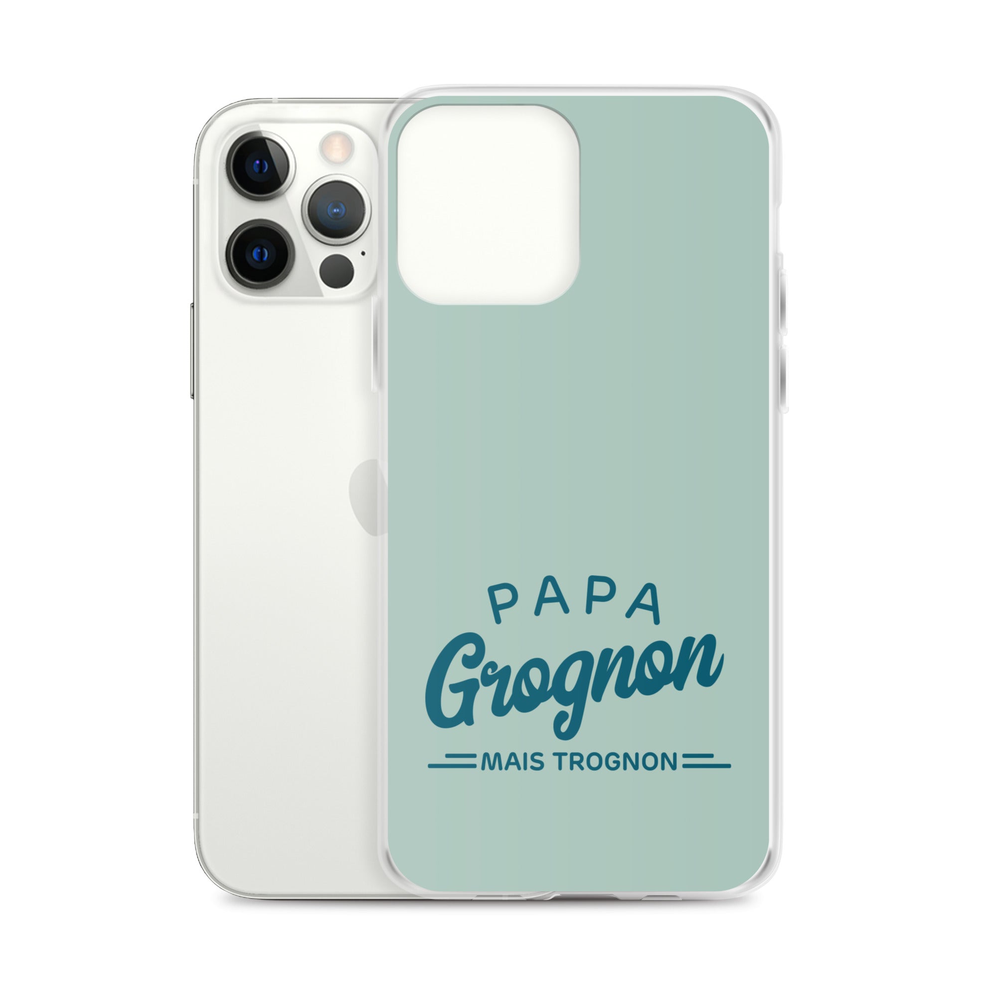 Papa grognon mais trognon - Coque pour iPhone®