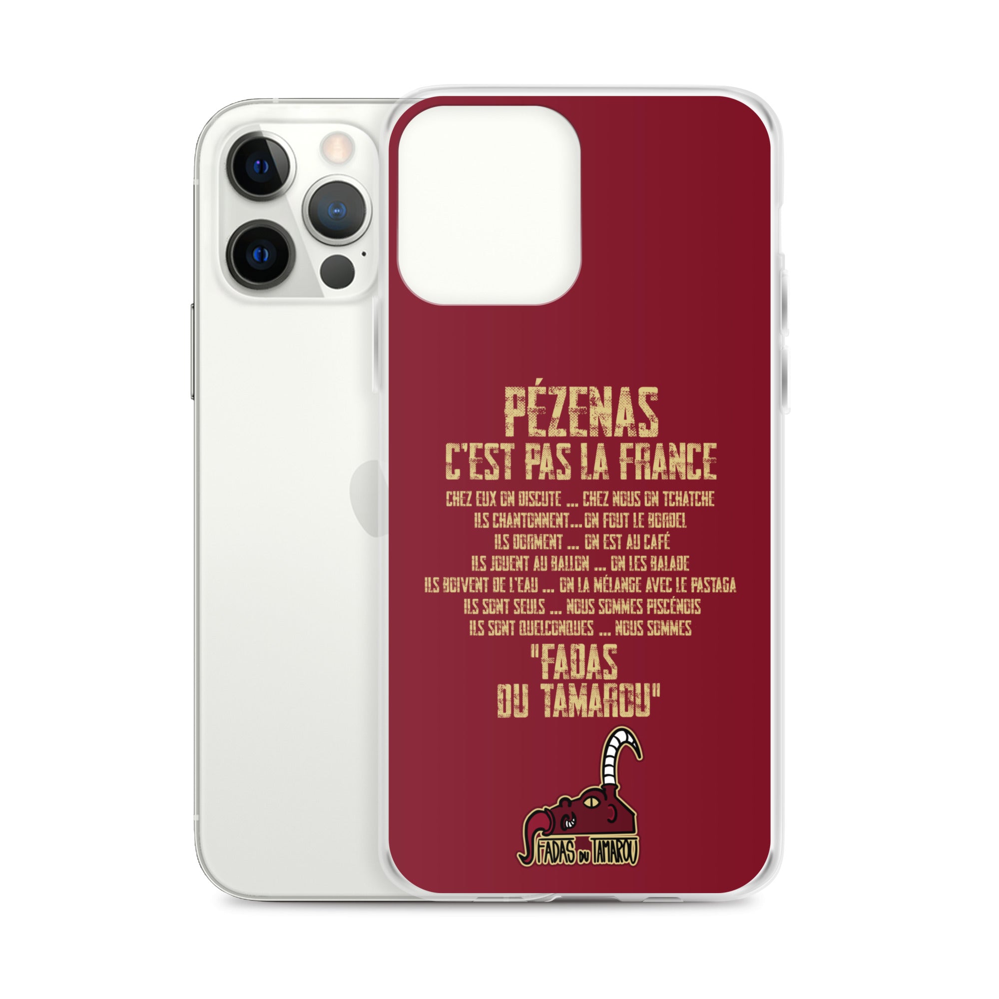 Fadas du Tamarou - Coque pour iPhone® rouge