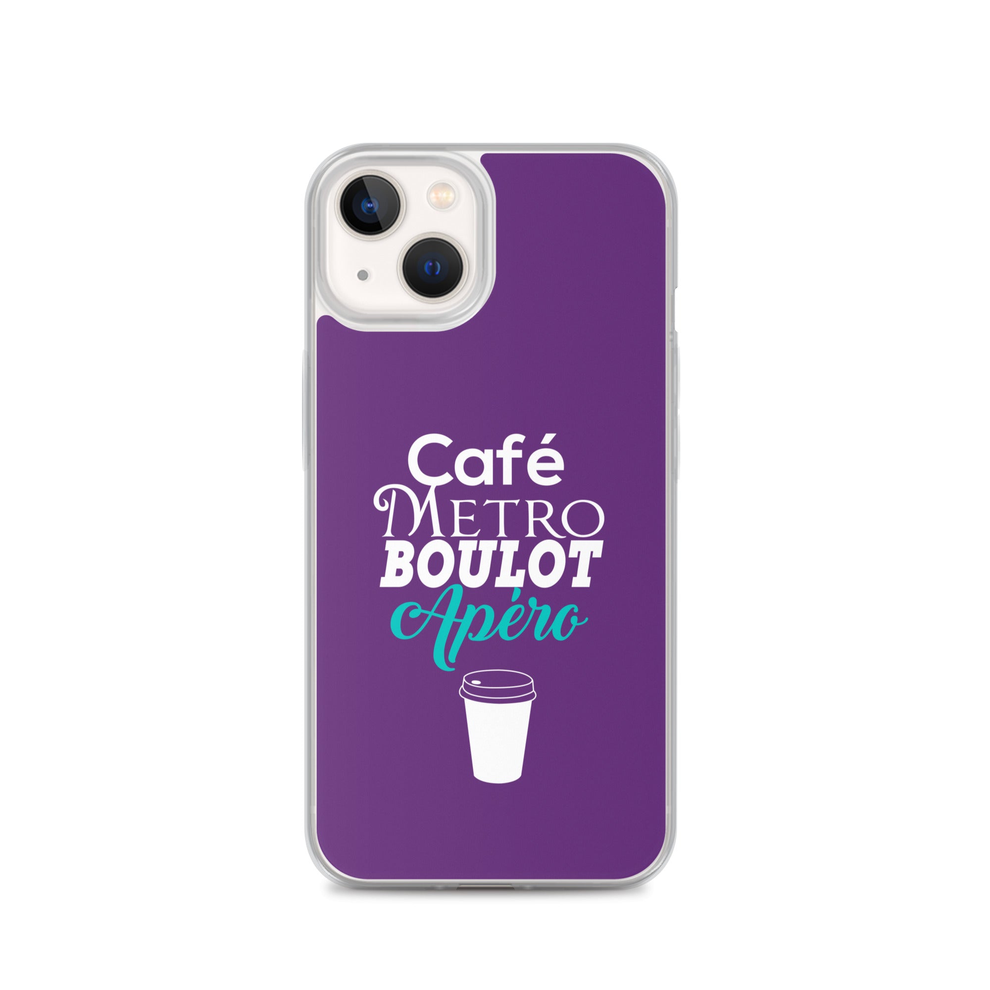 Café Métro Boulot Apéro - Coque pour iPhone®