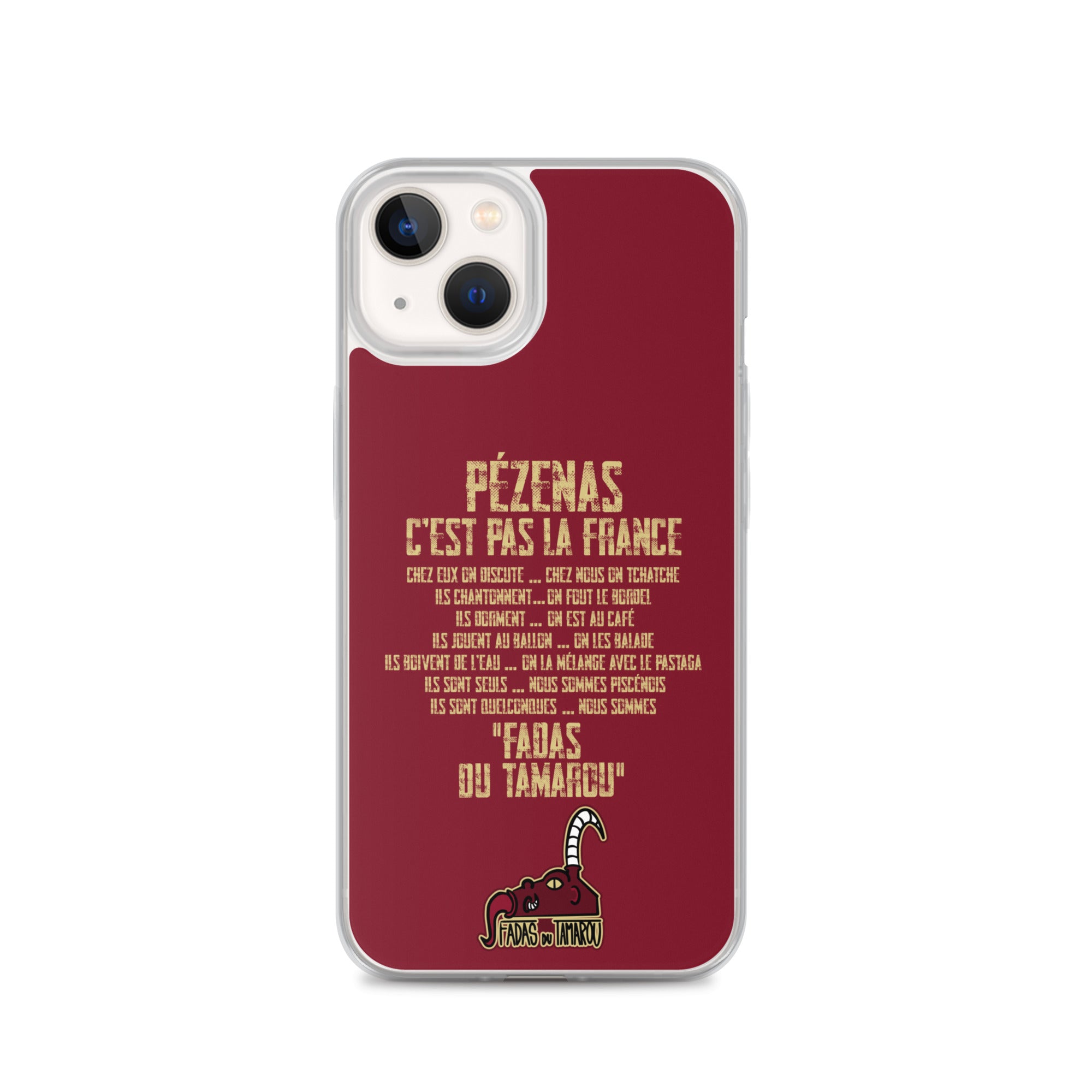 Fadas du Tamarou - Coque pour iPhone® rouge