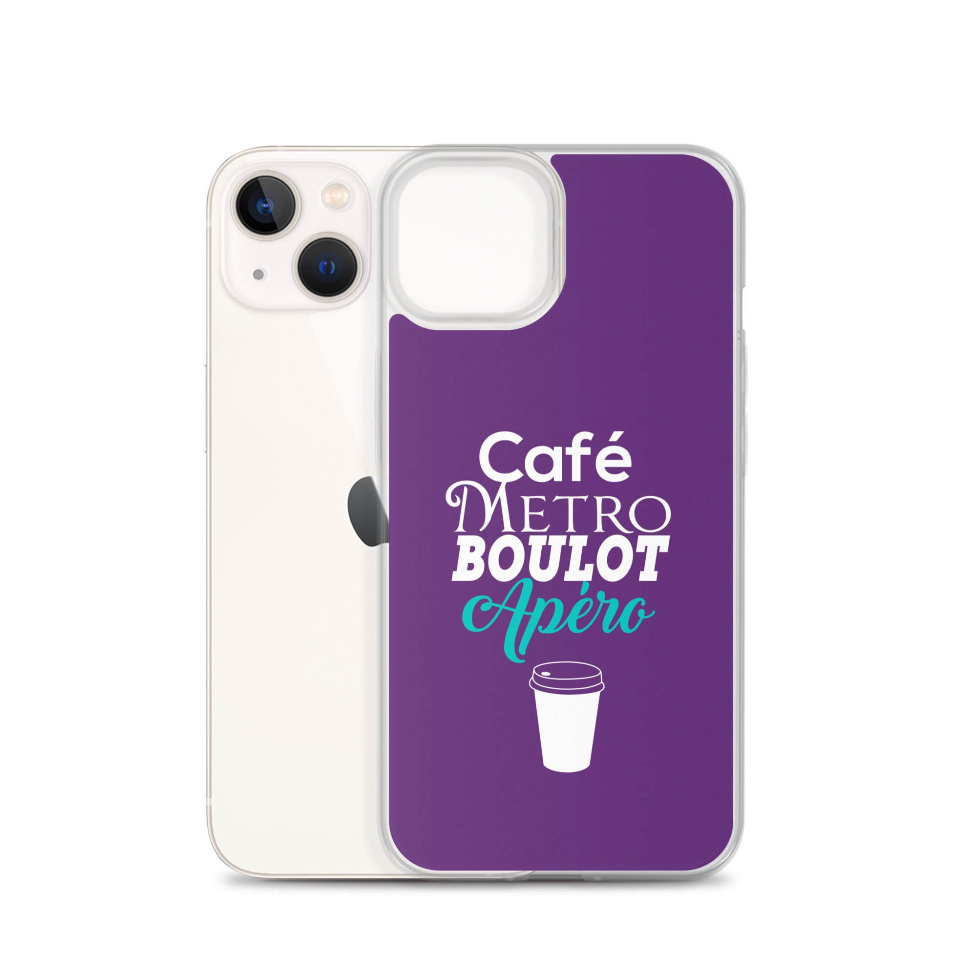 Café Métro Boulot Apéro - Coque pour iPhone®