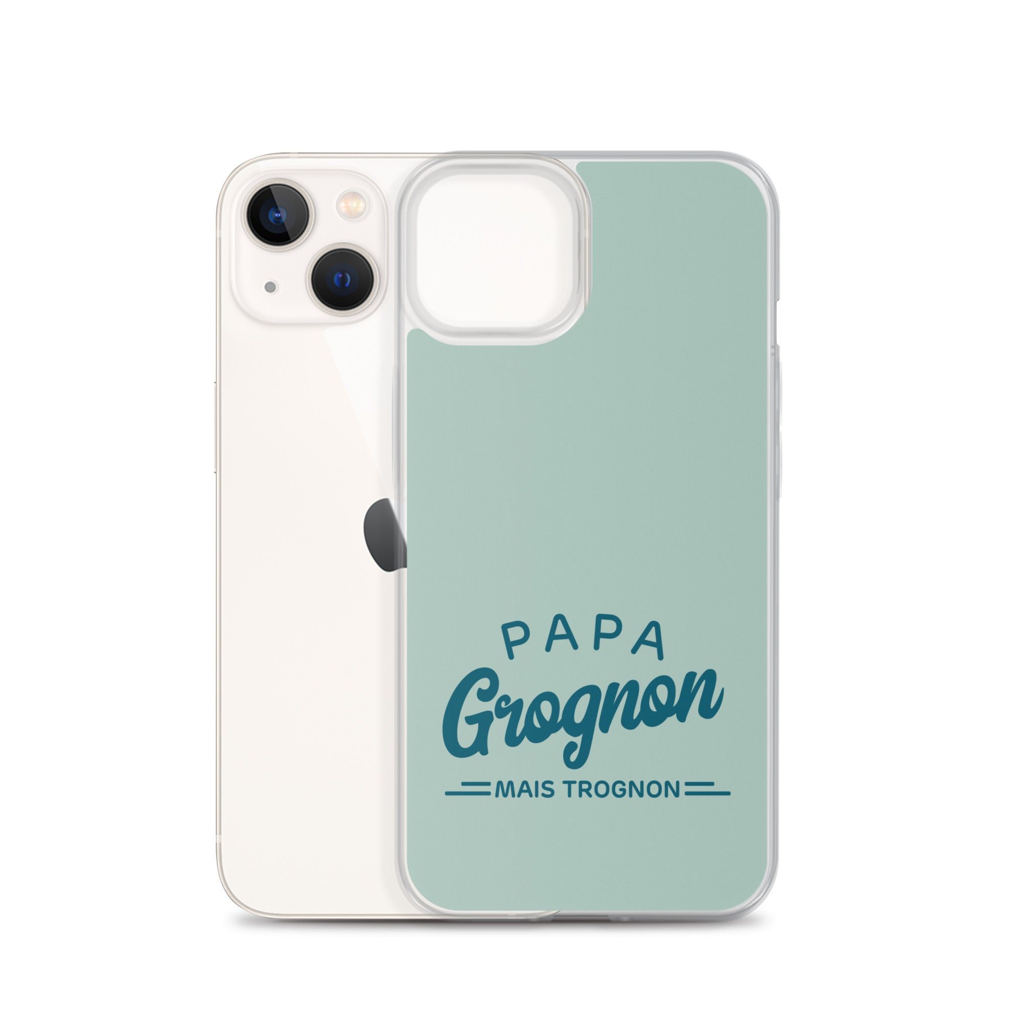 Papa grognon mais trognon - Coque pour iPhone®