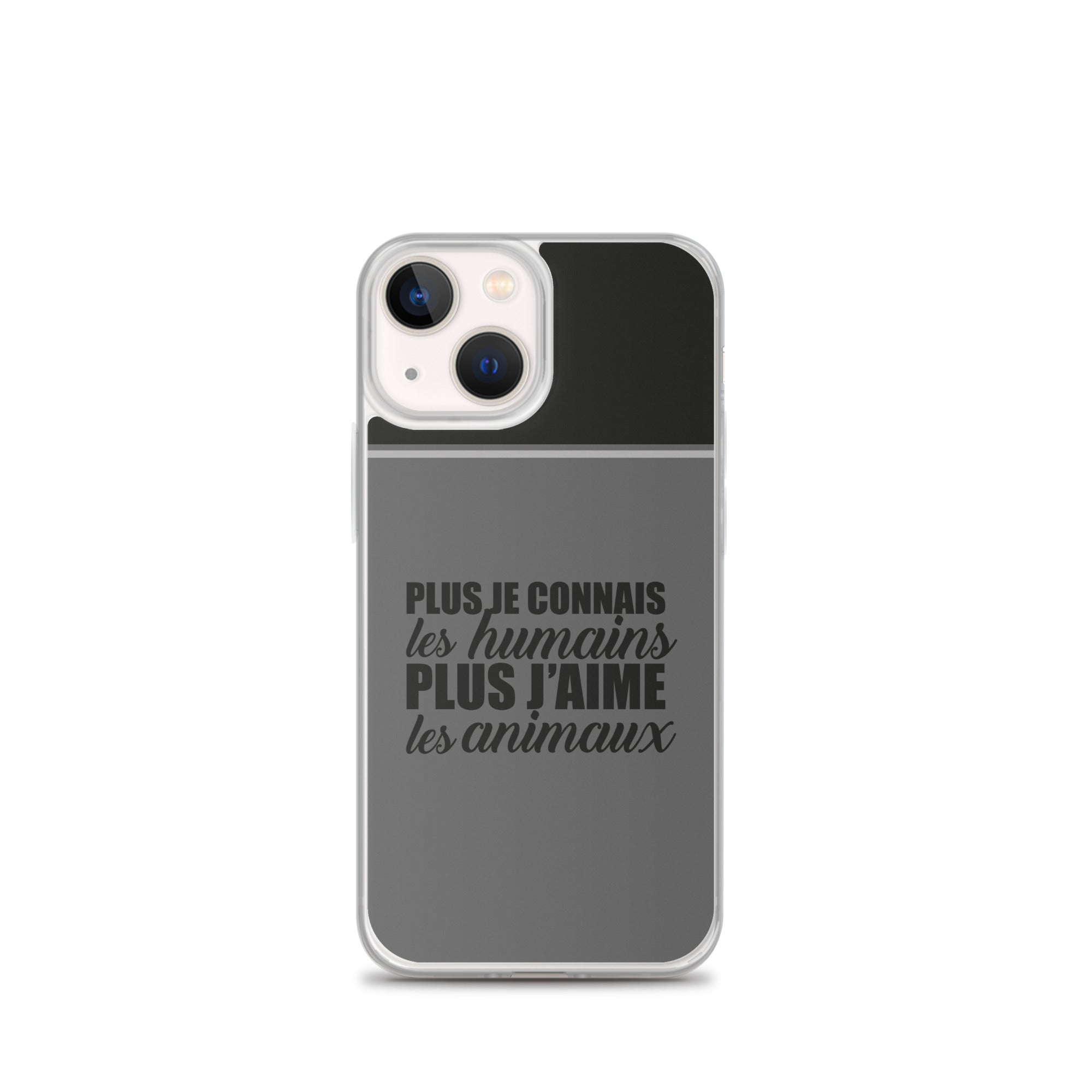 Plus je connais les humains - Coque pour iPhone®