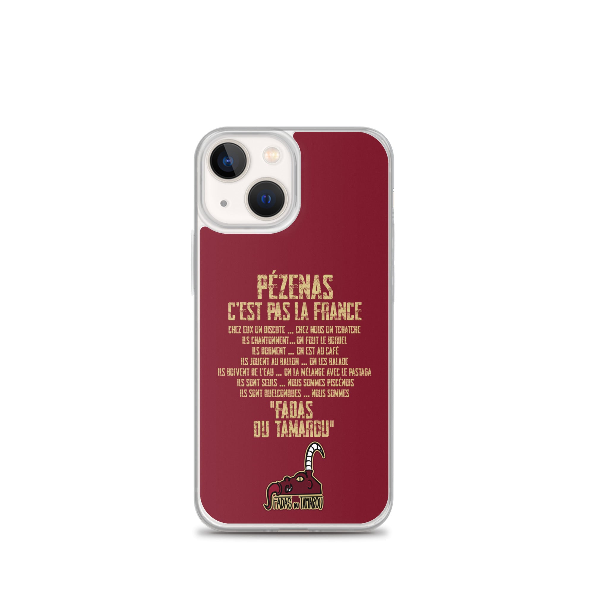 Fadas du Tamarou - Coque pour iPhone® rouge