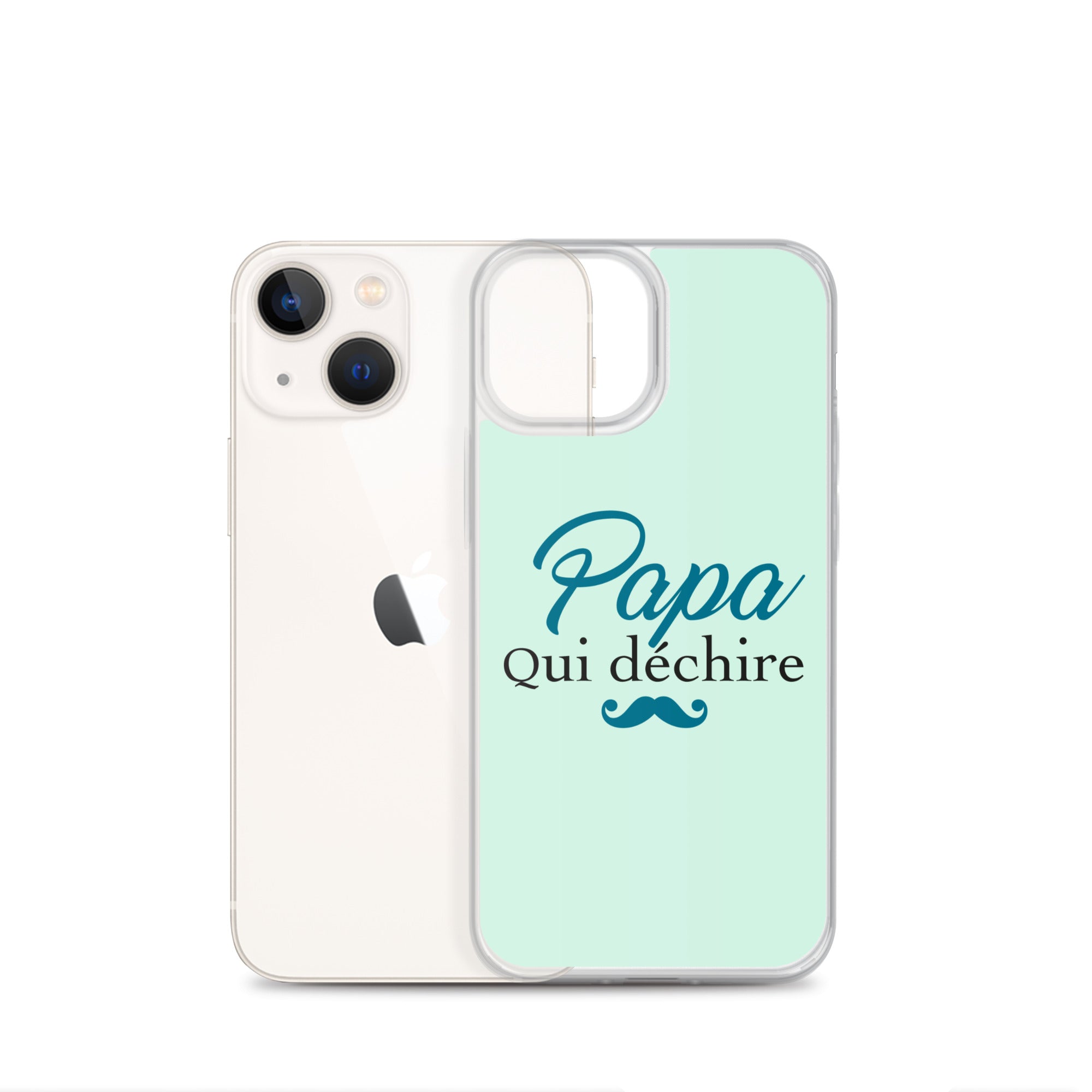 Papa qui déchire - Coque pour iPhone®