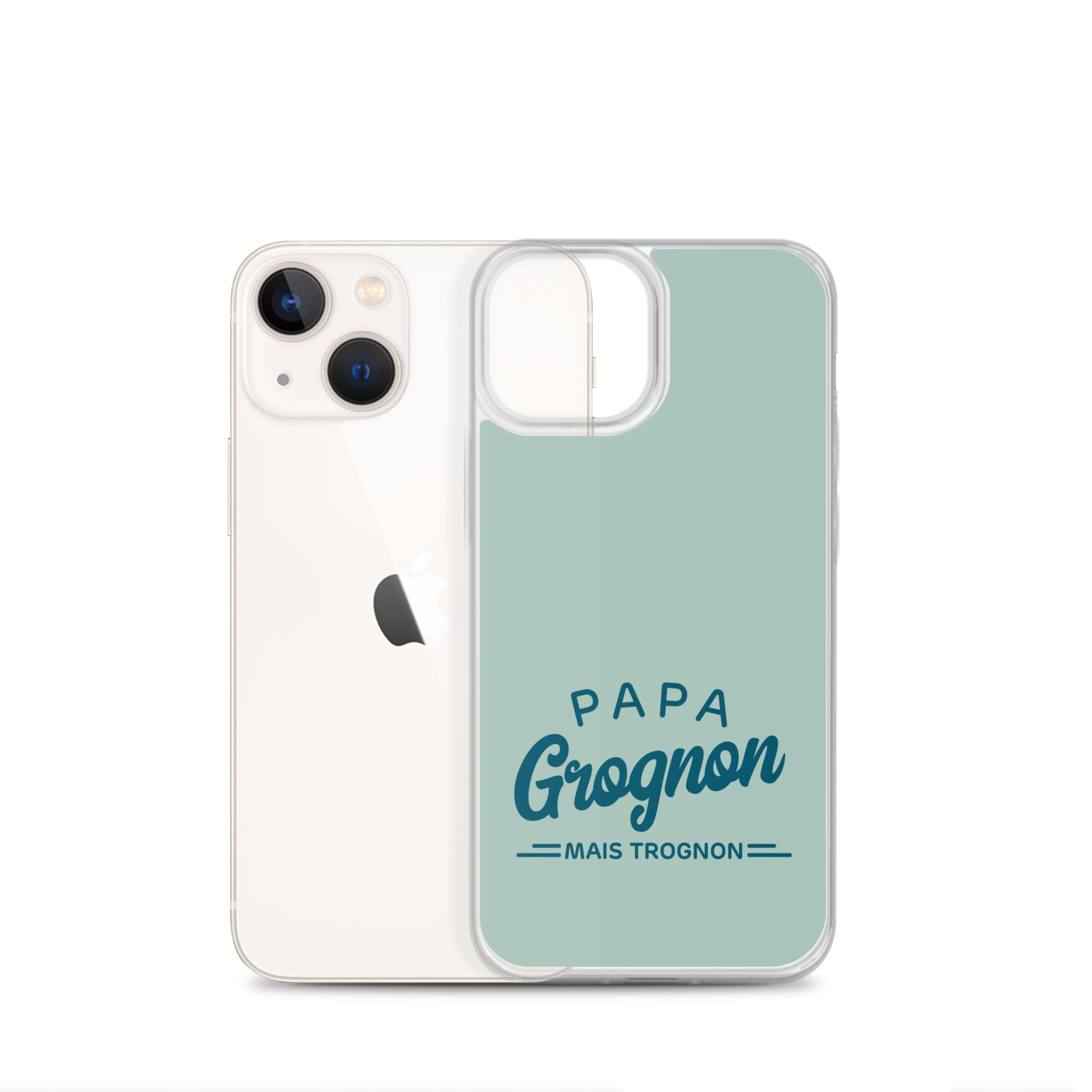 Papa grognon mais trognon - Coque pour iPhone®