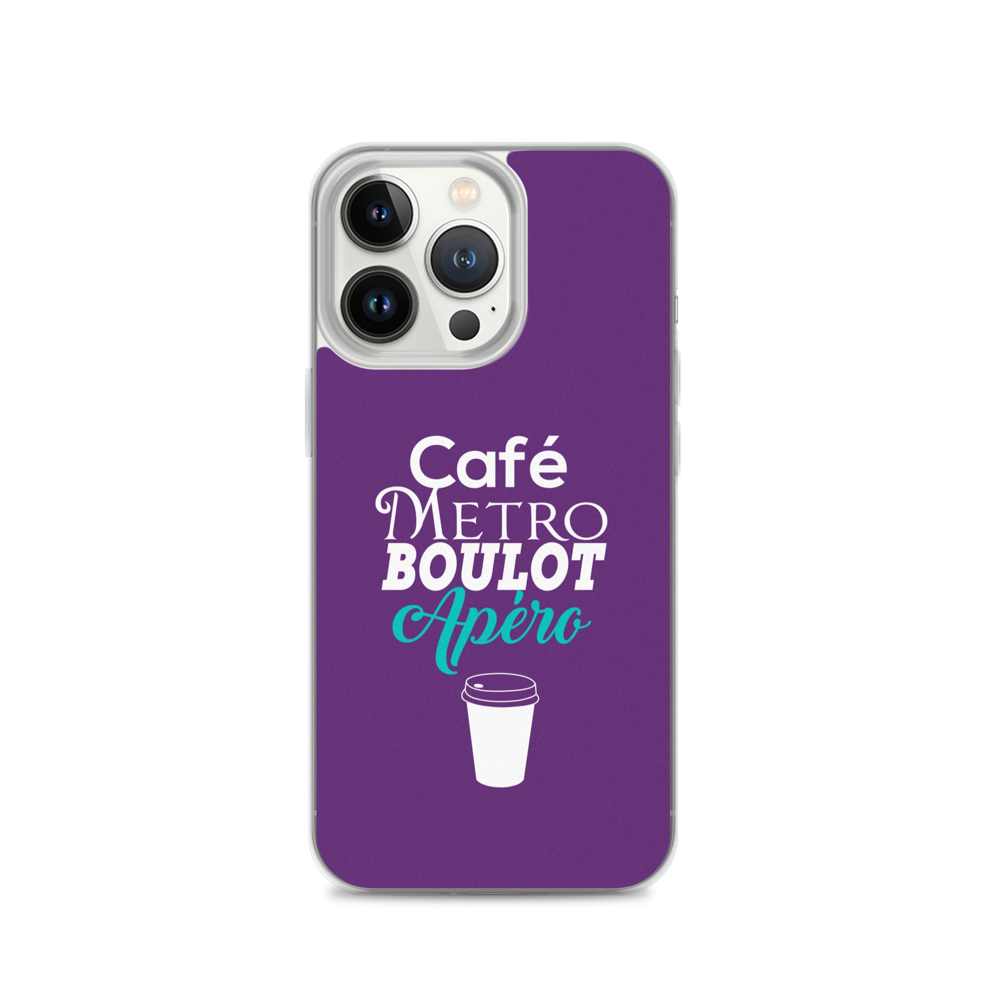 Café Métro Boulot Apéro - Coque pour iPhone®