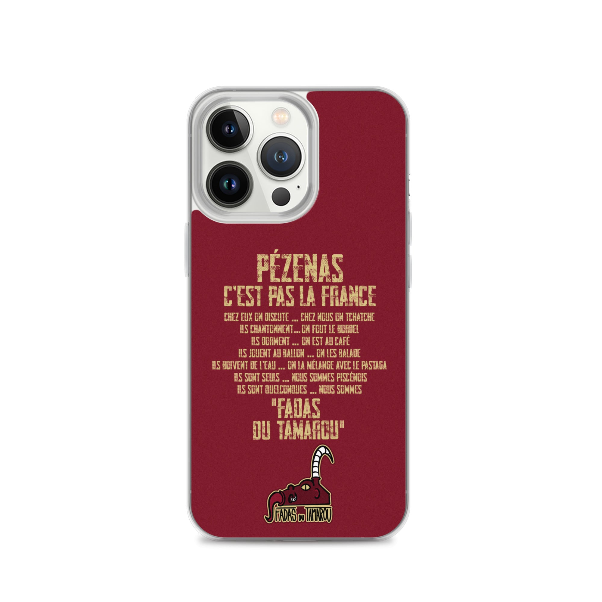 Fadas du Tamarou - Coque pour iPhone® rouge