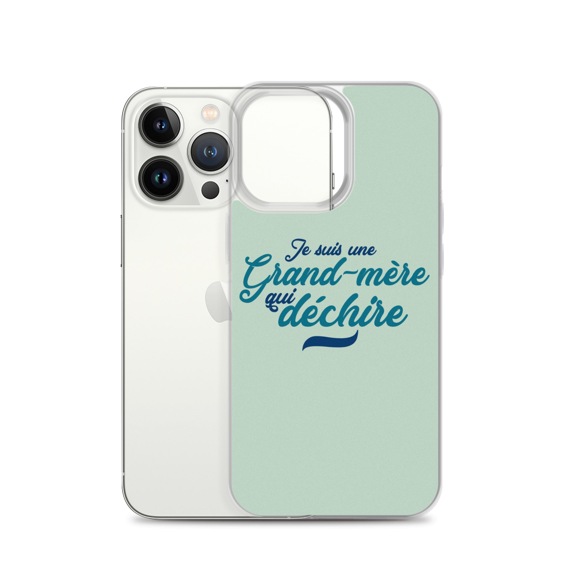 Grand-mère qui déchire - Coque pour iPhone®