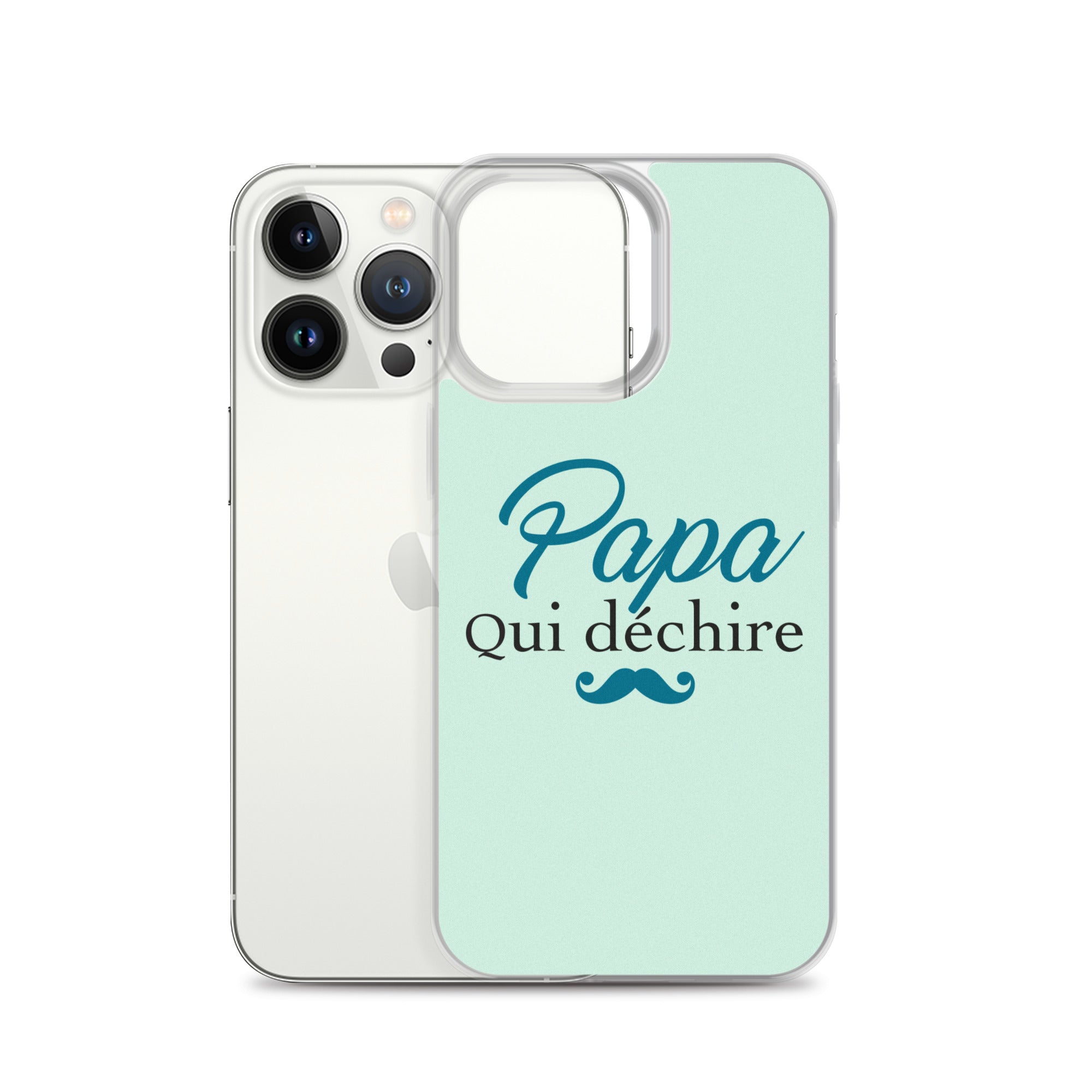 Papa qui déchire - Coque pour iPhone®