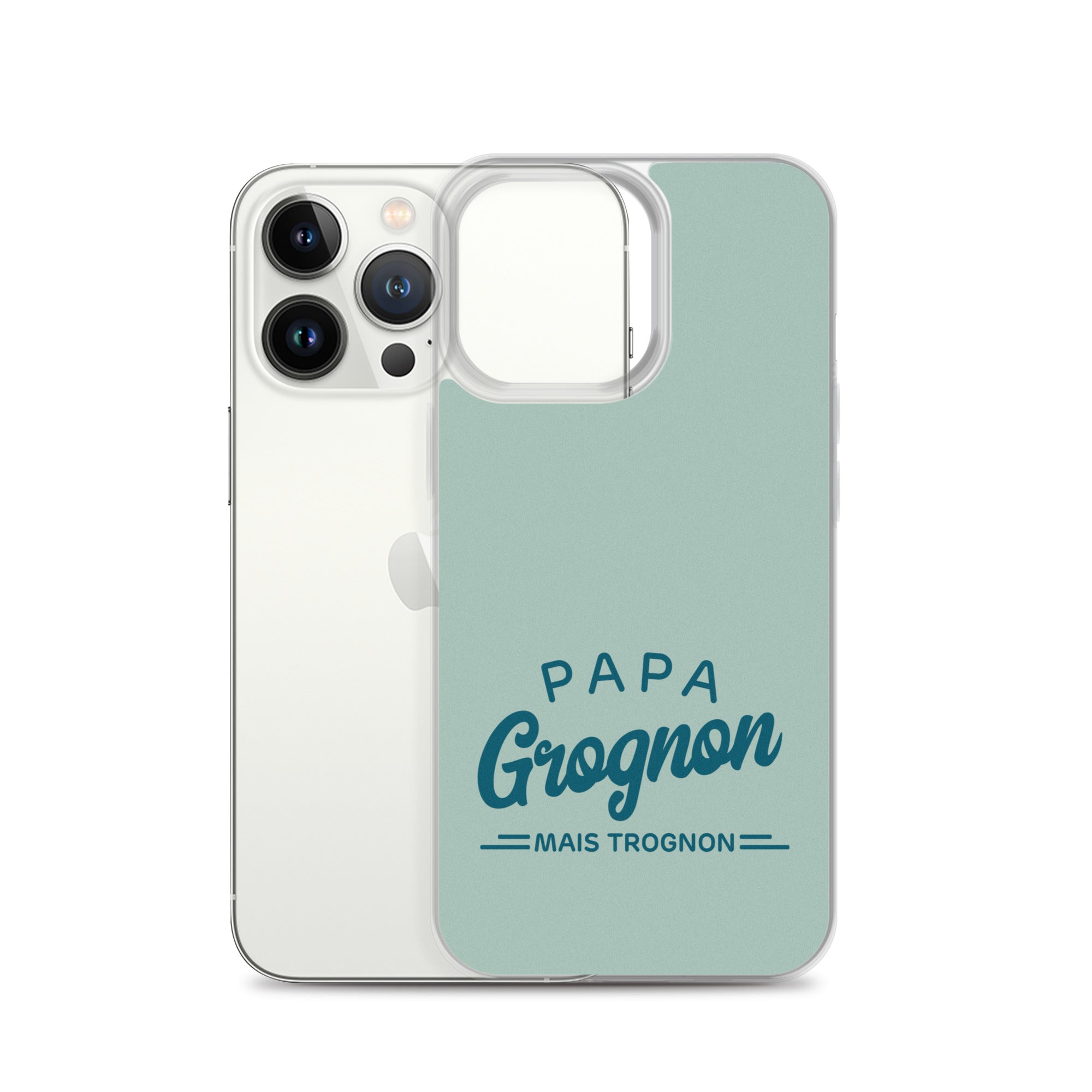 Papa grognon mais trognon - Coque pour iPhone®