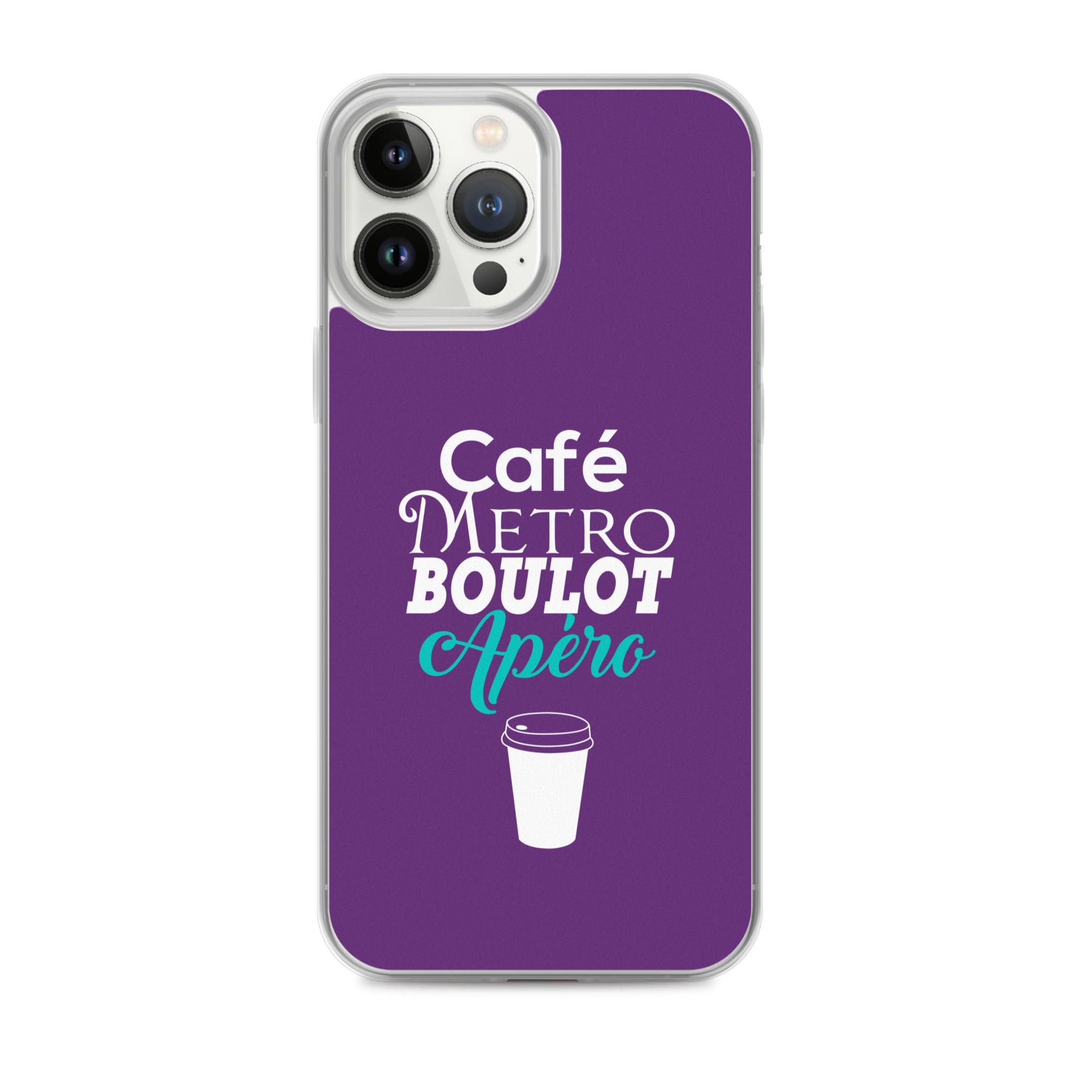 Café Métro Boulot Apéro - Coque pour iPhone®