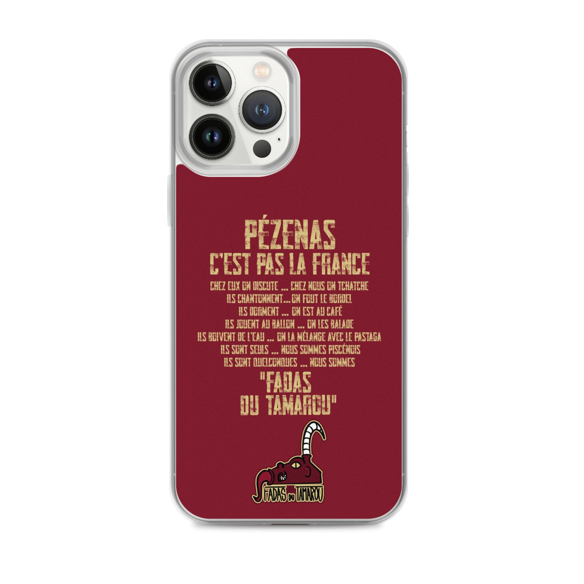 Fadas du Tamarou - Coque pour iPhone® rouge