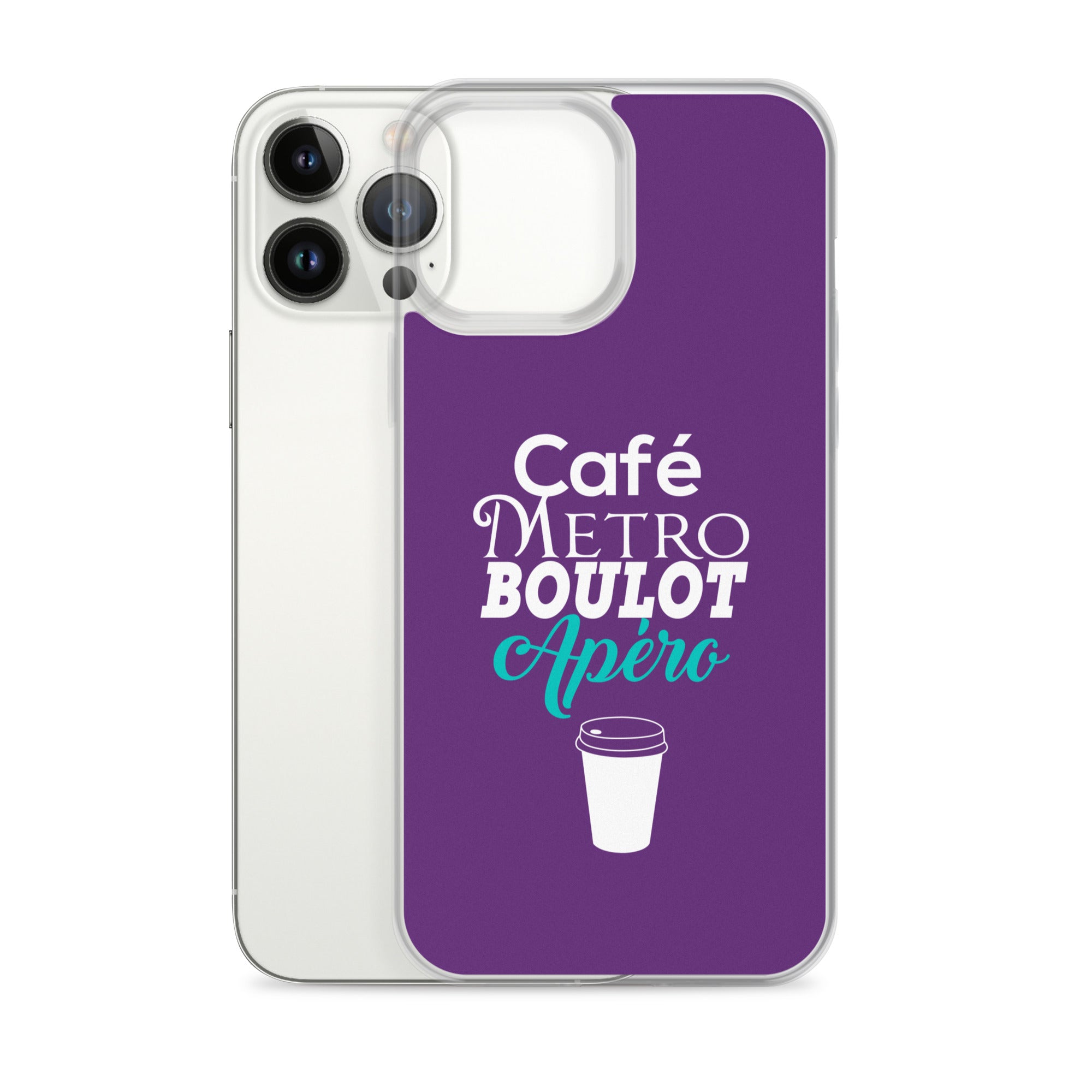 Café Métro Boulot Apéro - Coque pour iPhone®