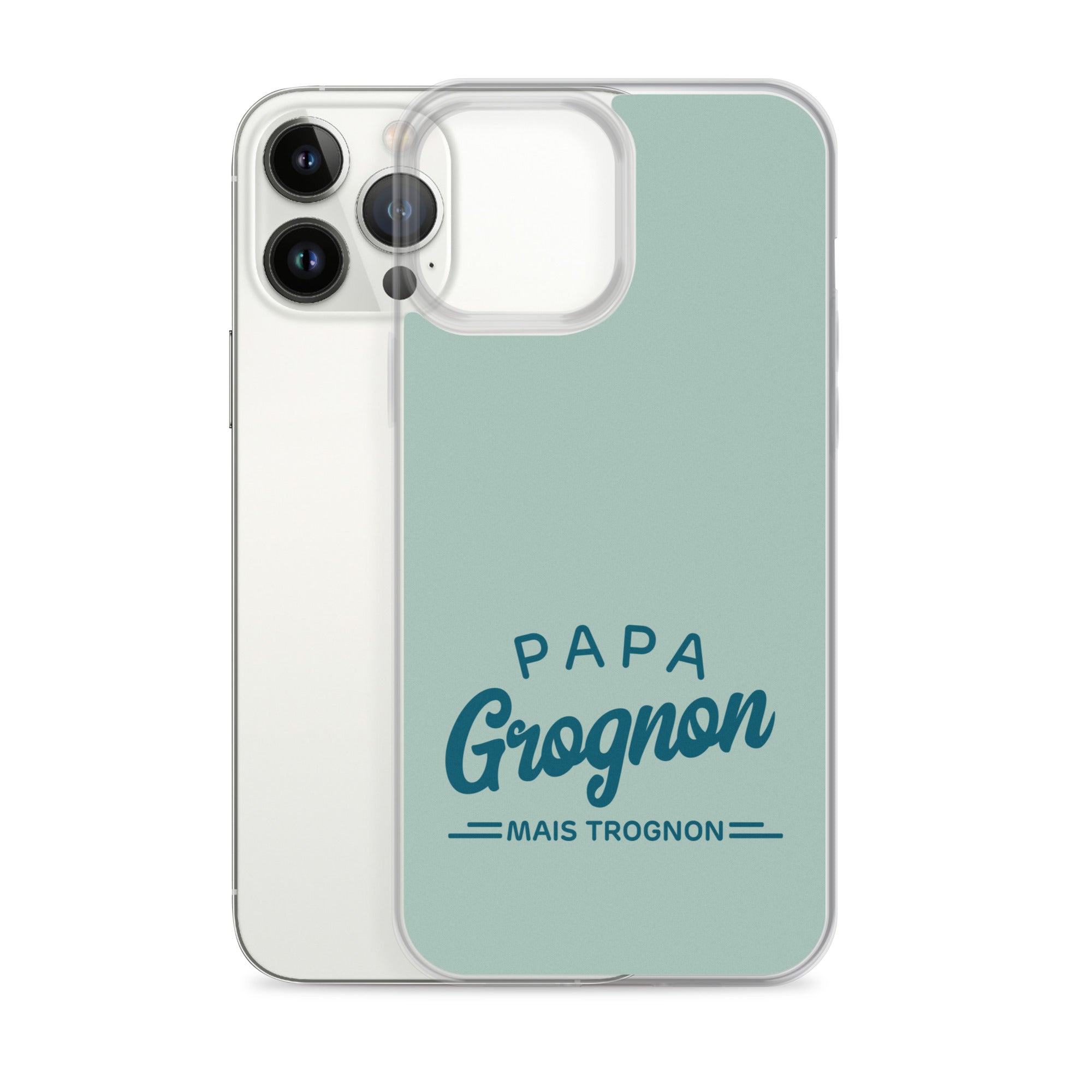 Papa grognon mais trognon - Coque pour iPhone®