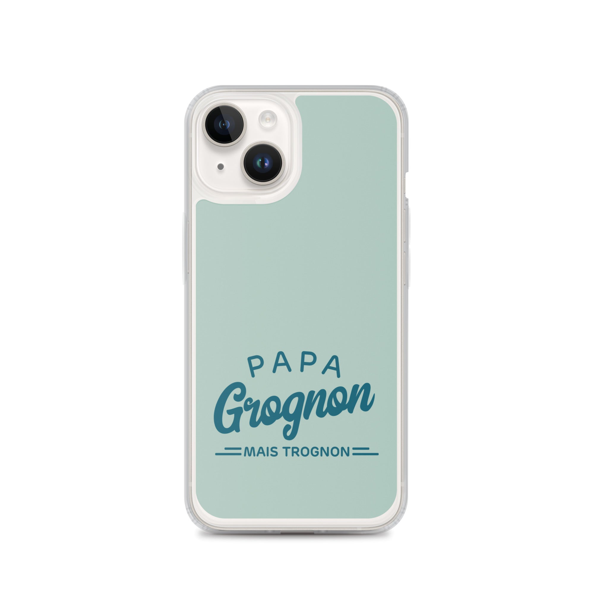 Papa grognon mais trognon - Coque pour iPhone®
