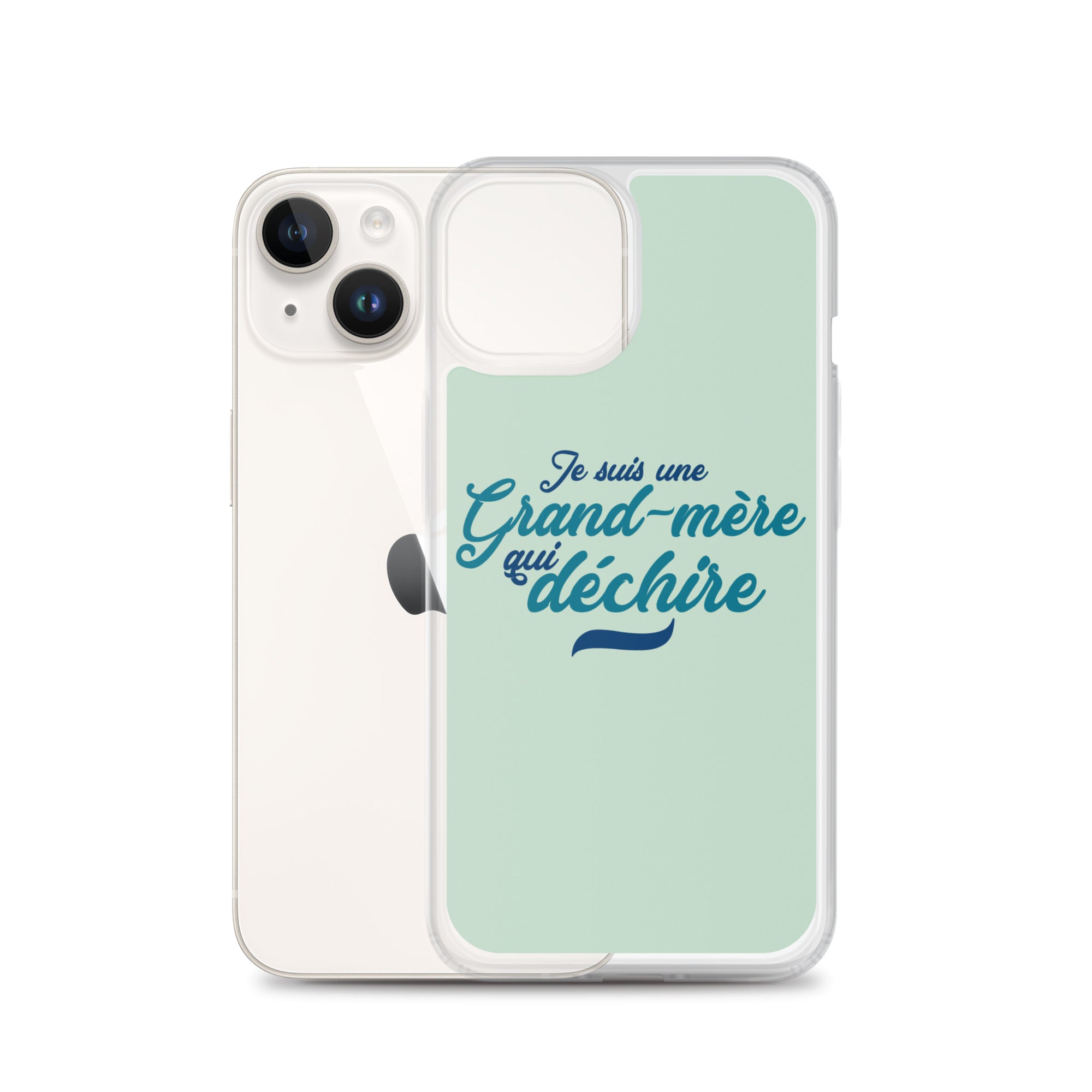 Grand-mère qui déchire - Coque pour iPhone®