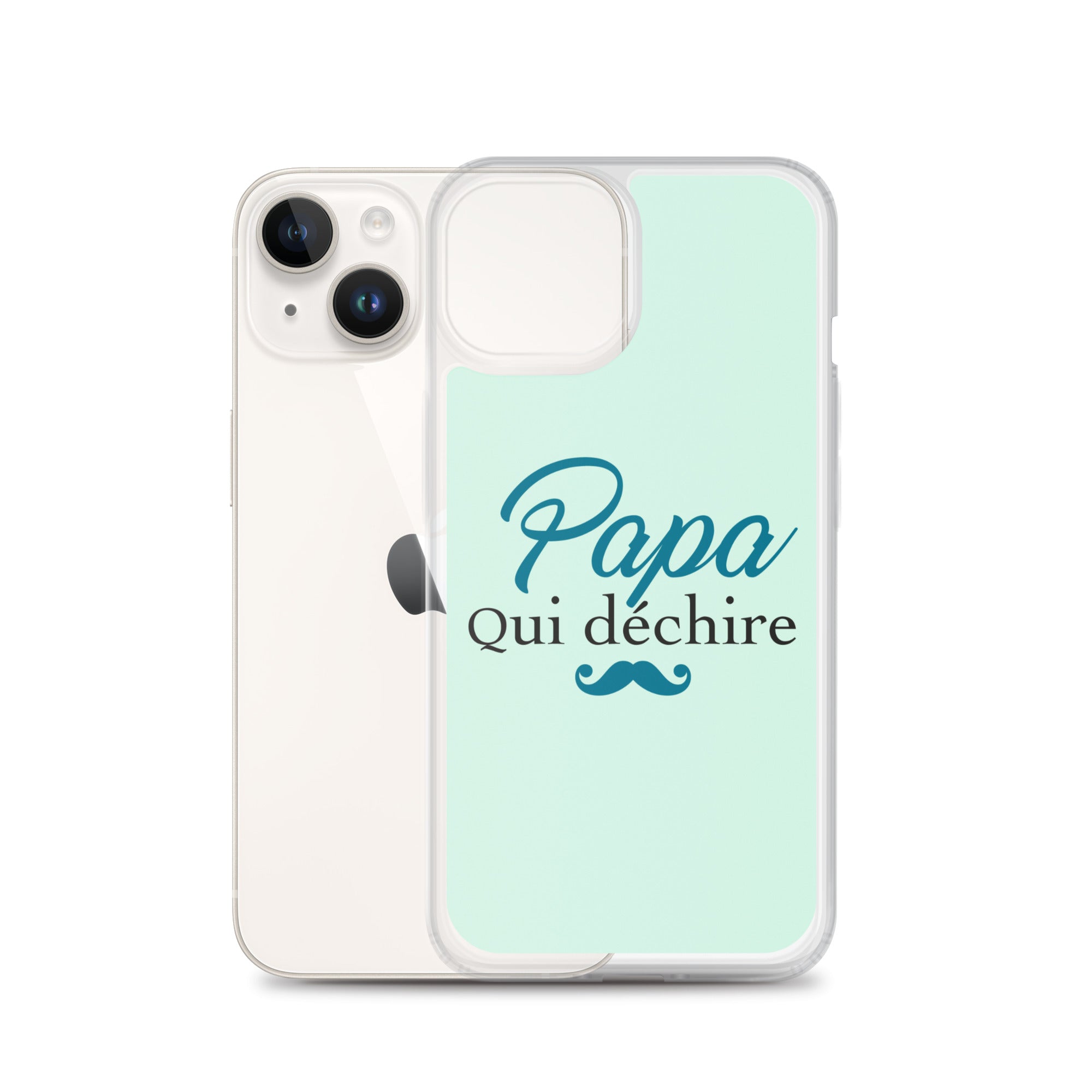 Papa qui déchire - Coque pour iPhone®