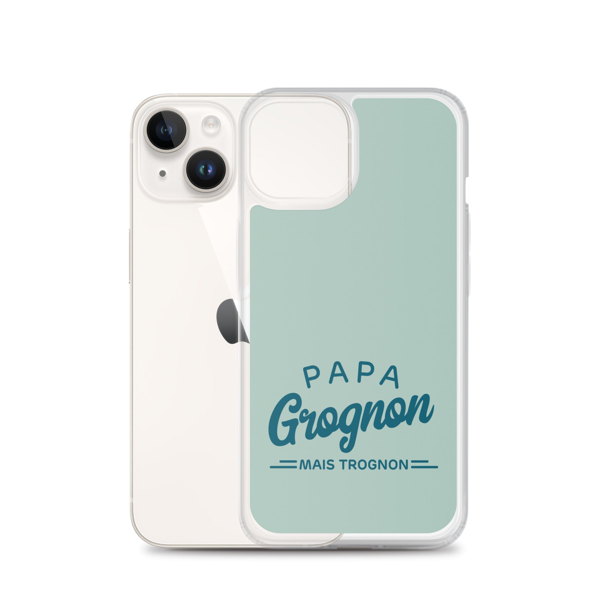 Papa grognon mais trognon - Coque pour iPhone®