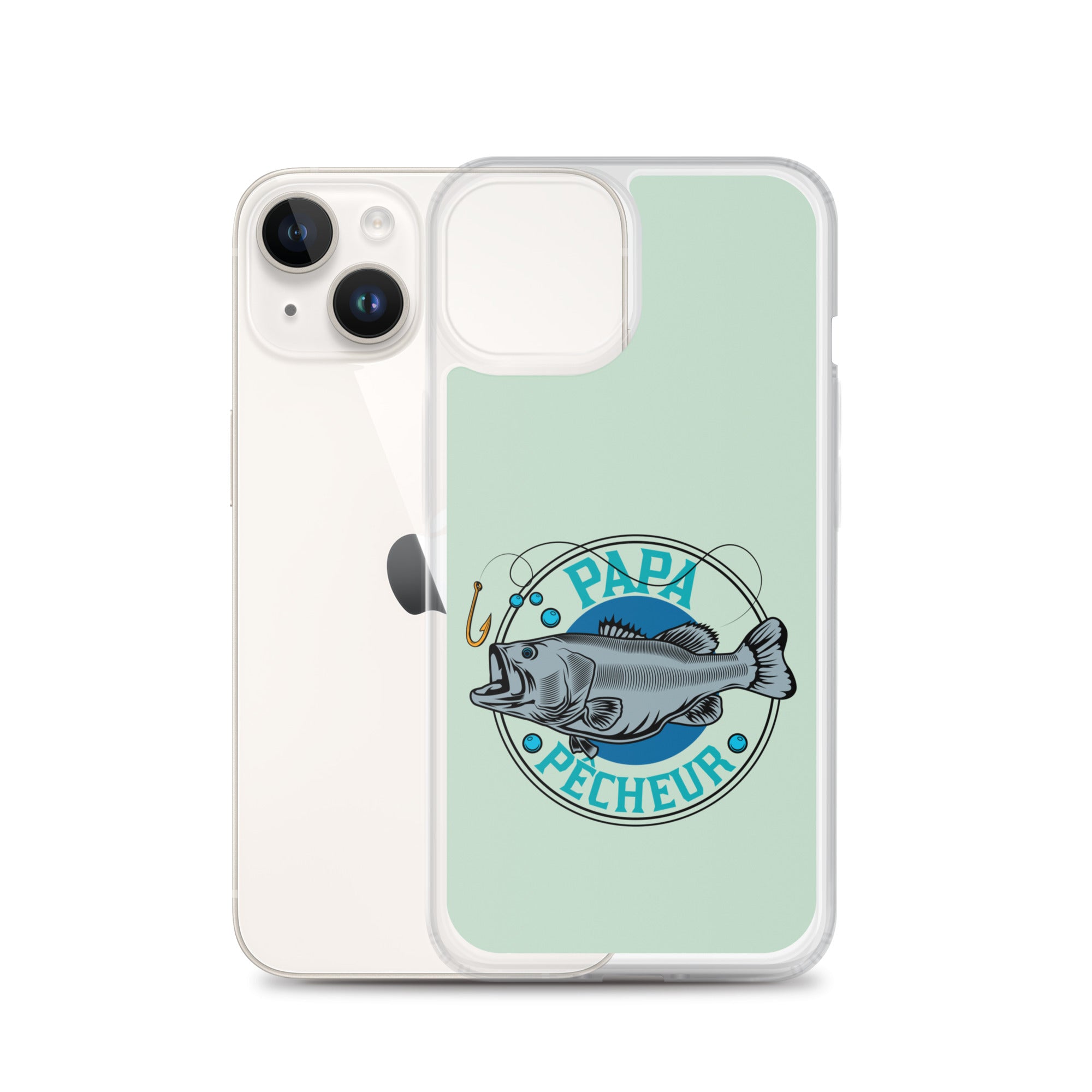 Papa pêcheur - Coque pour iPhone®