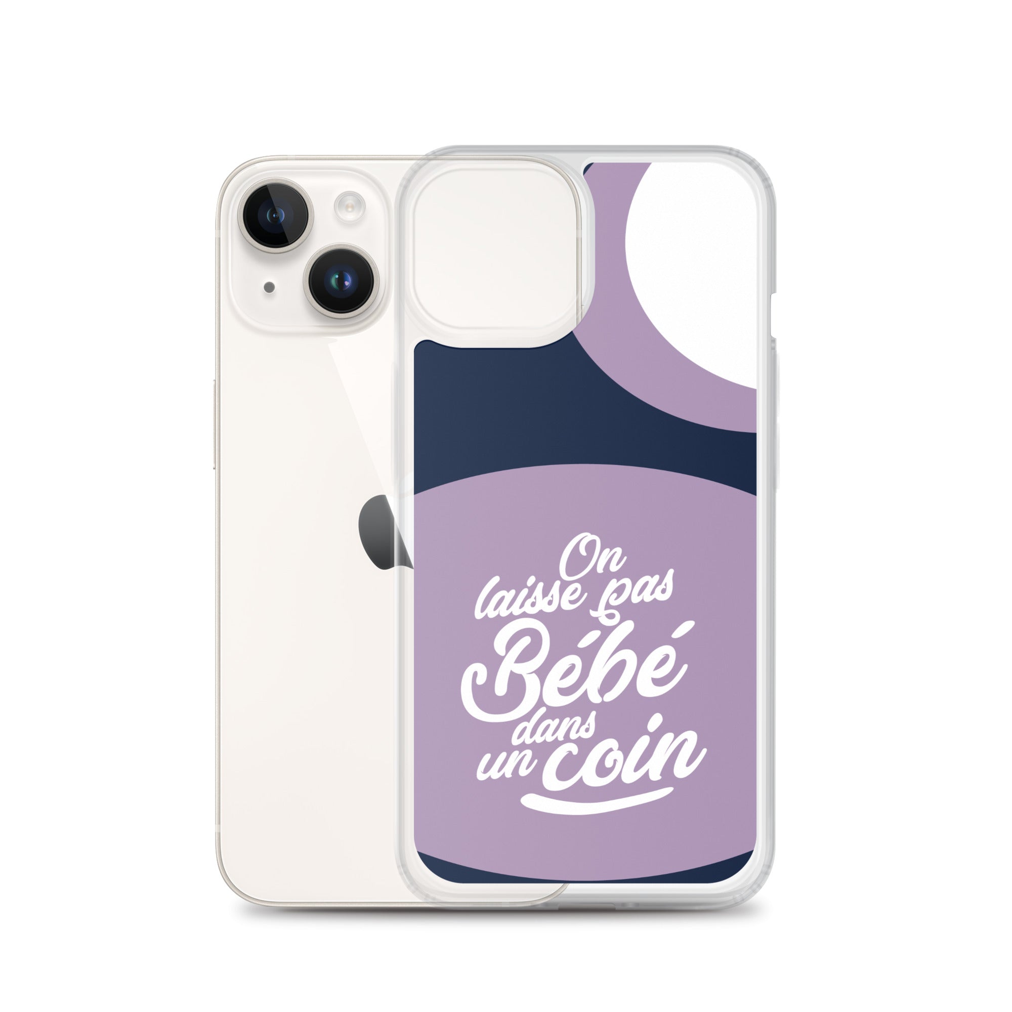 On laisse pas bébé dans un coin - Coque pour iPhone®