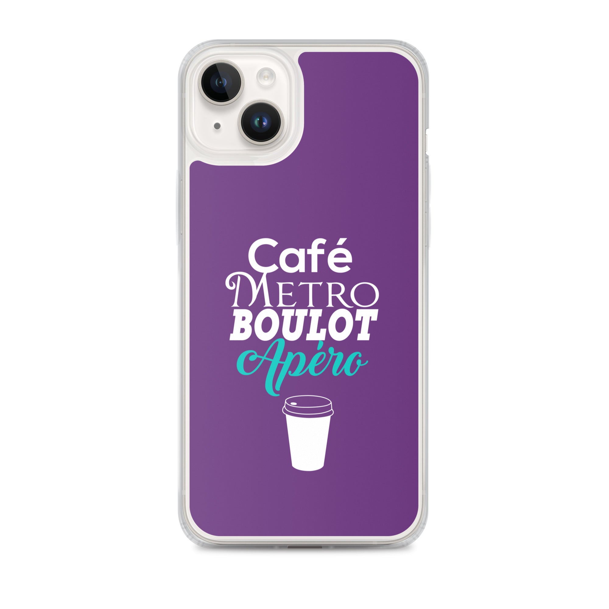 Café Métro Boulot Apéro - Coque pour iPhone®