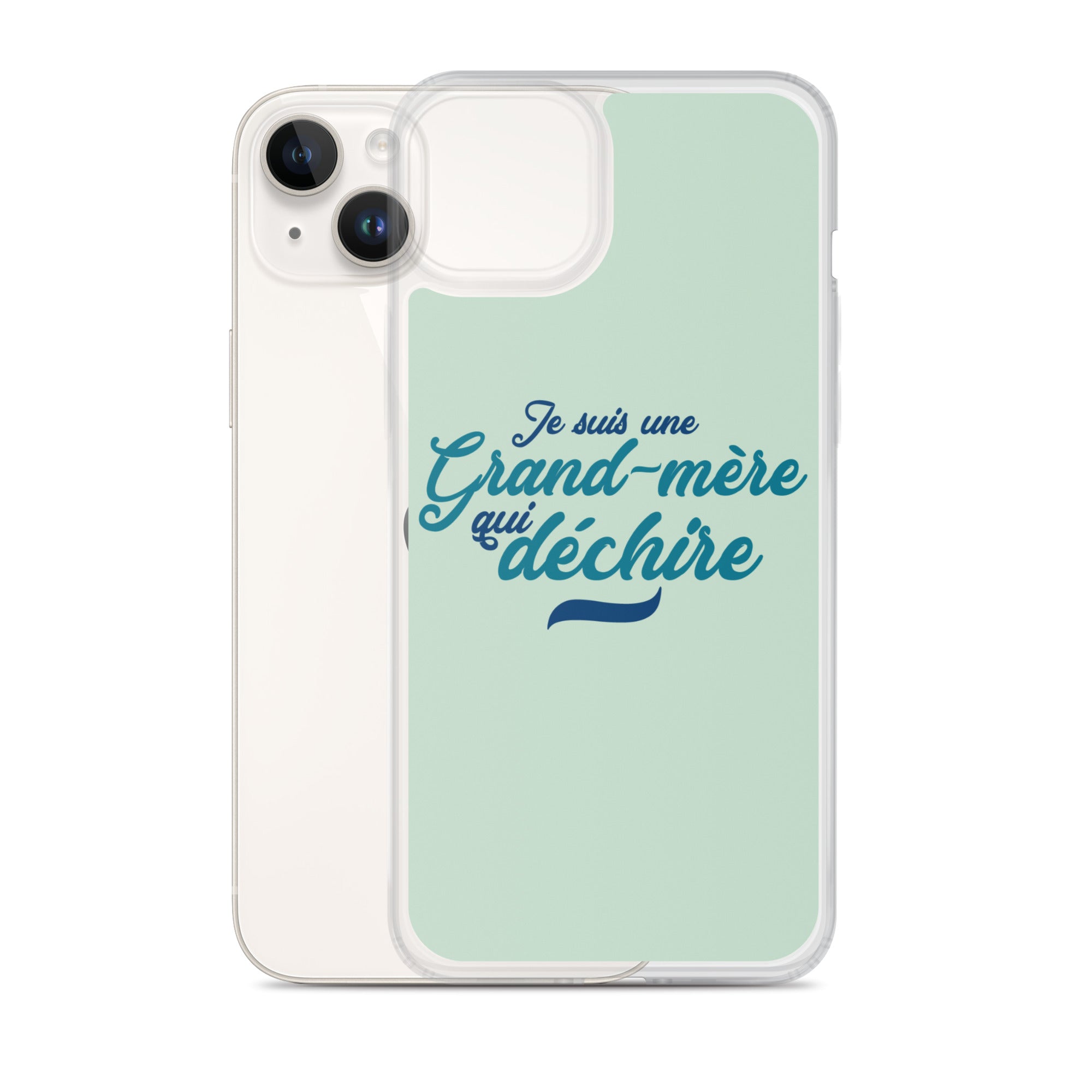 Grand-mère qui déchire - Coque pour iPhone®