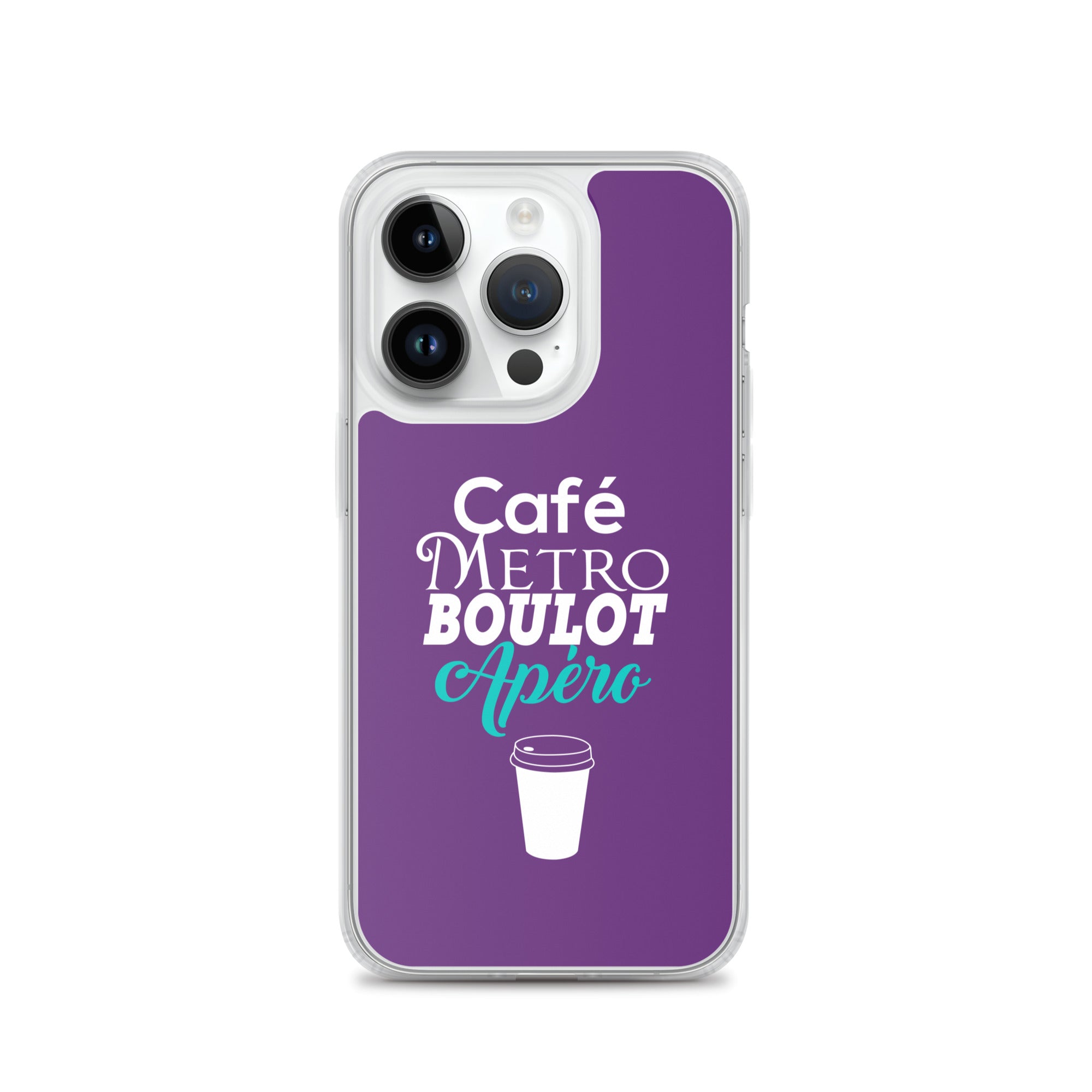 Café Métro Boulot Apéro - Coque pour iPhone®
