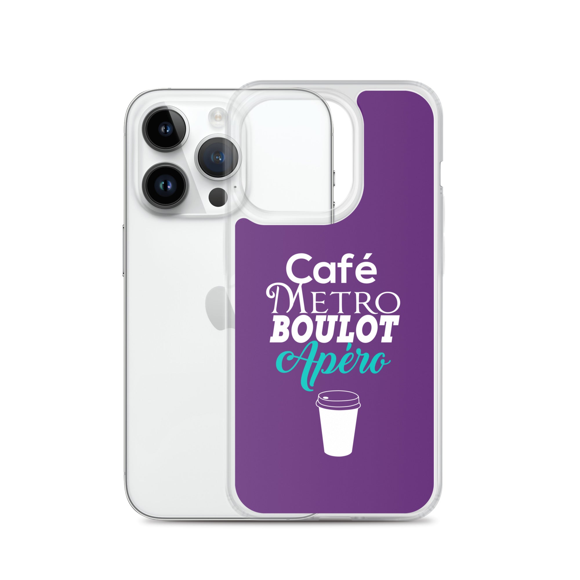 Café Métro Boulot Apéro - Coque pour iPhone®