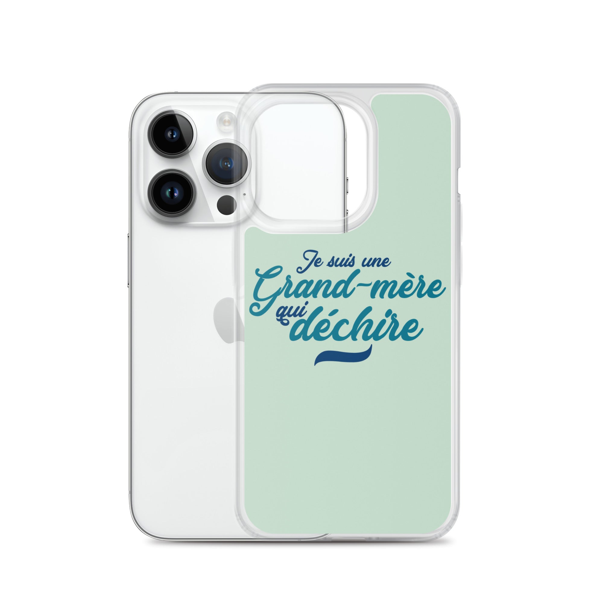 Grand-mère qui déchire - Coque pour iPhone®