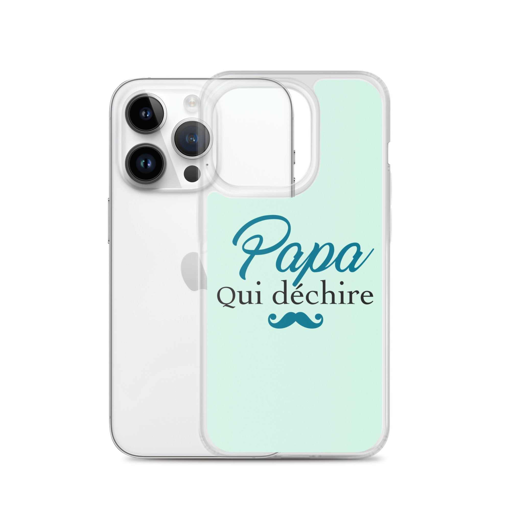 Papa qui déchire - Coque pour iPhone®