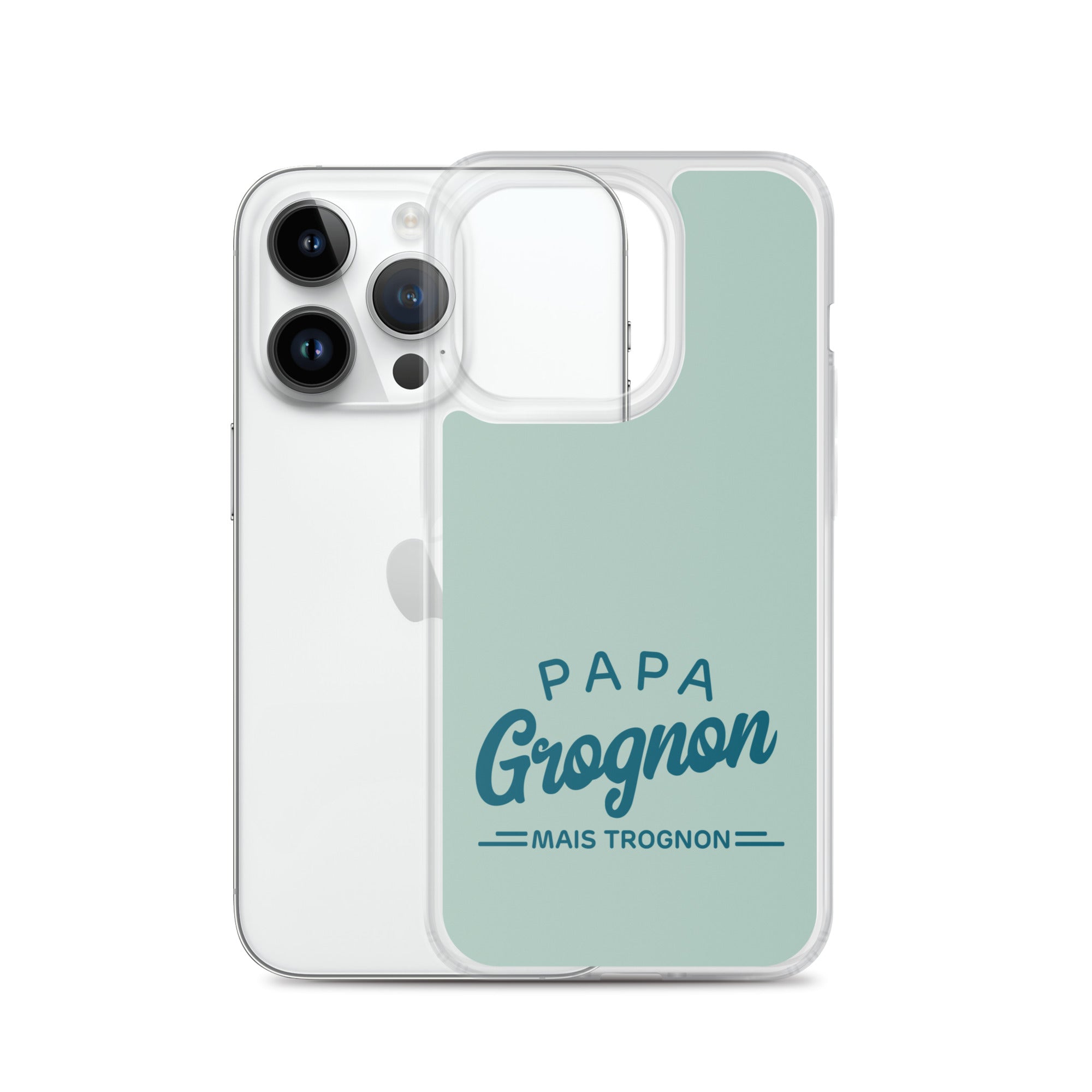 Papa grognon mais trognon - Coque pour iPhone®