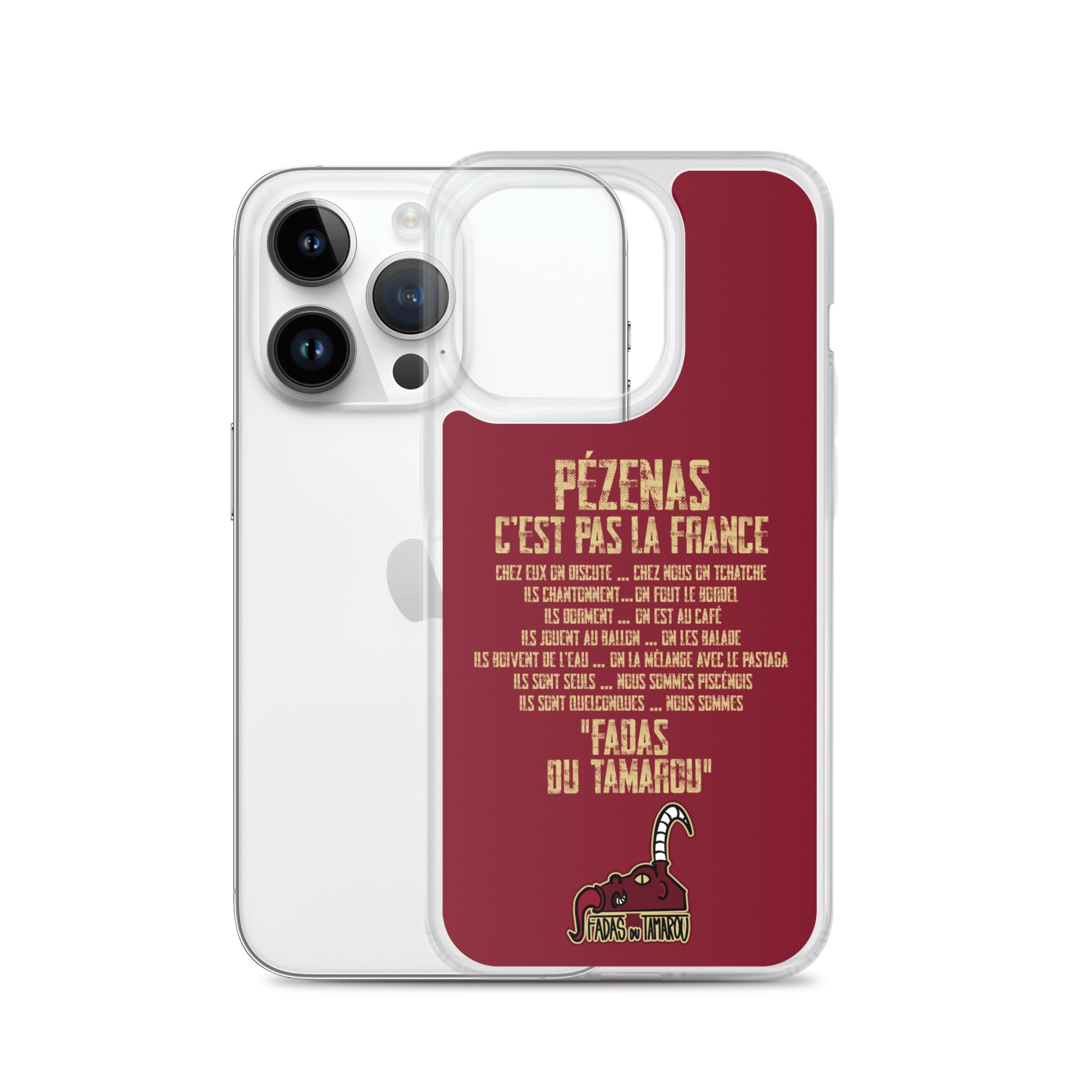 Fadas du Tamarou - Coque pour iPhone® rouge