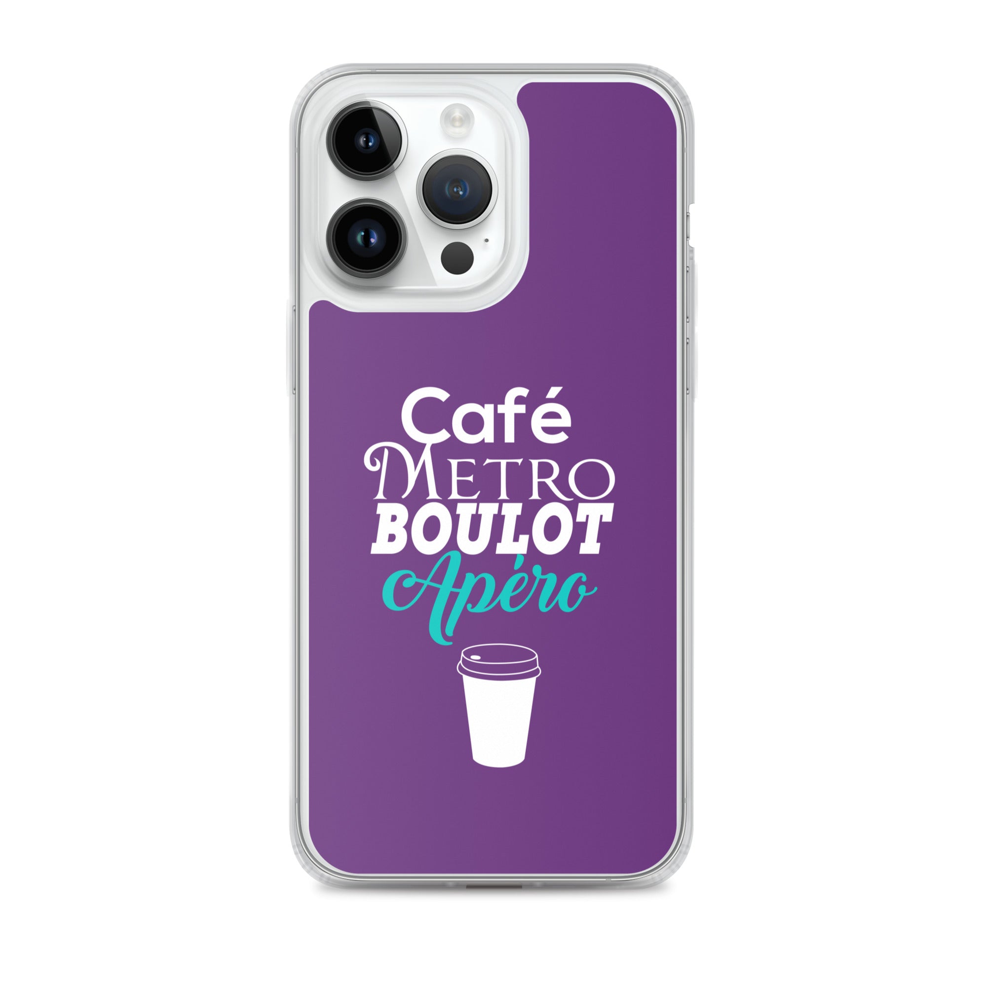 Café Métro Boulot Apéro - Coque pour iPhone®