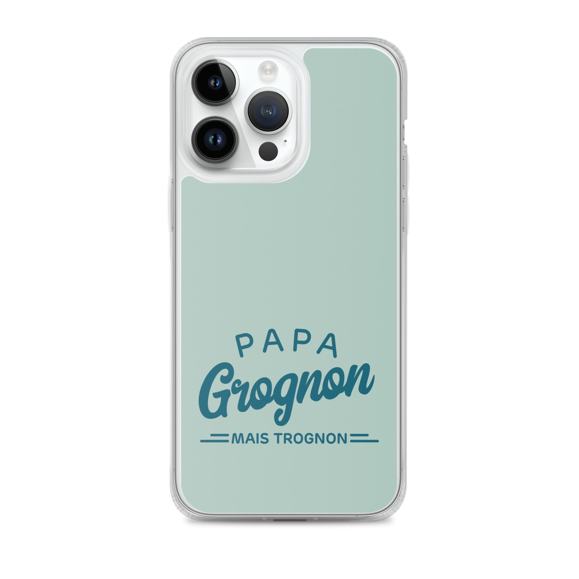 Papa grognon mais trognon - Coque pour iPhone®