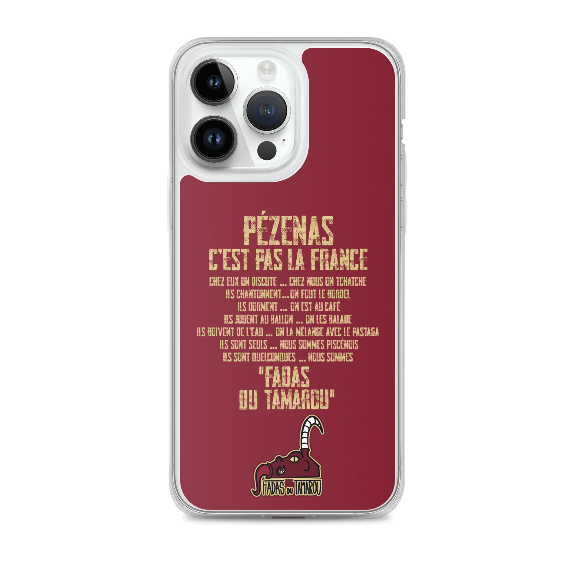 Fadas du Tamarou - Coque pour iPhone® rouge