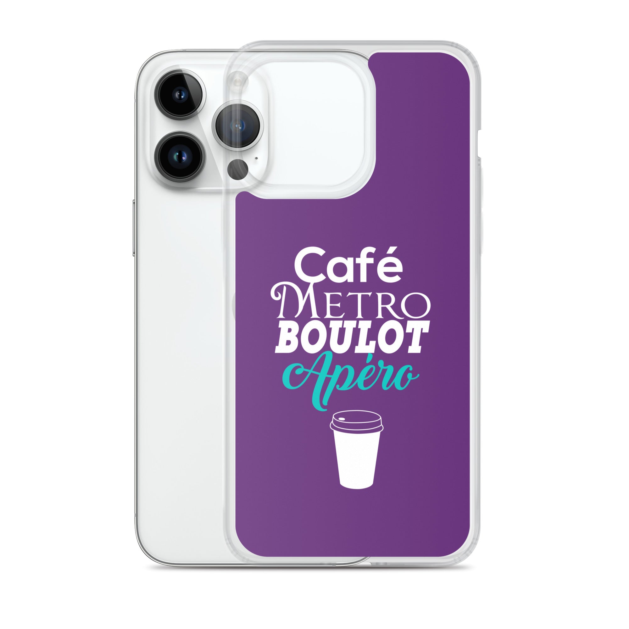Café Métro Boulot Apéro - Coque pour iPhone®