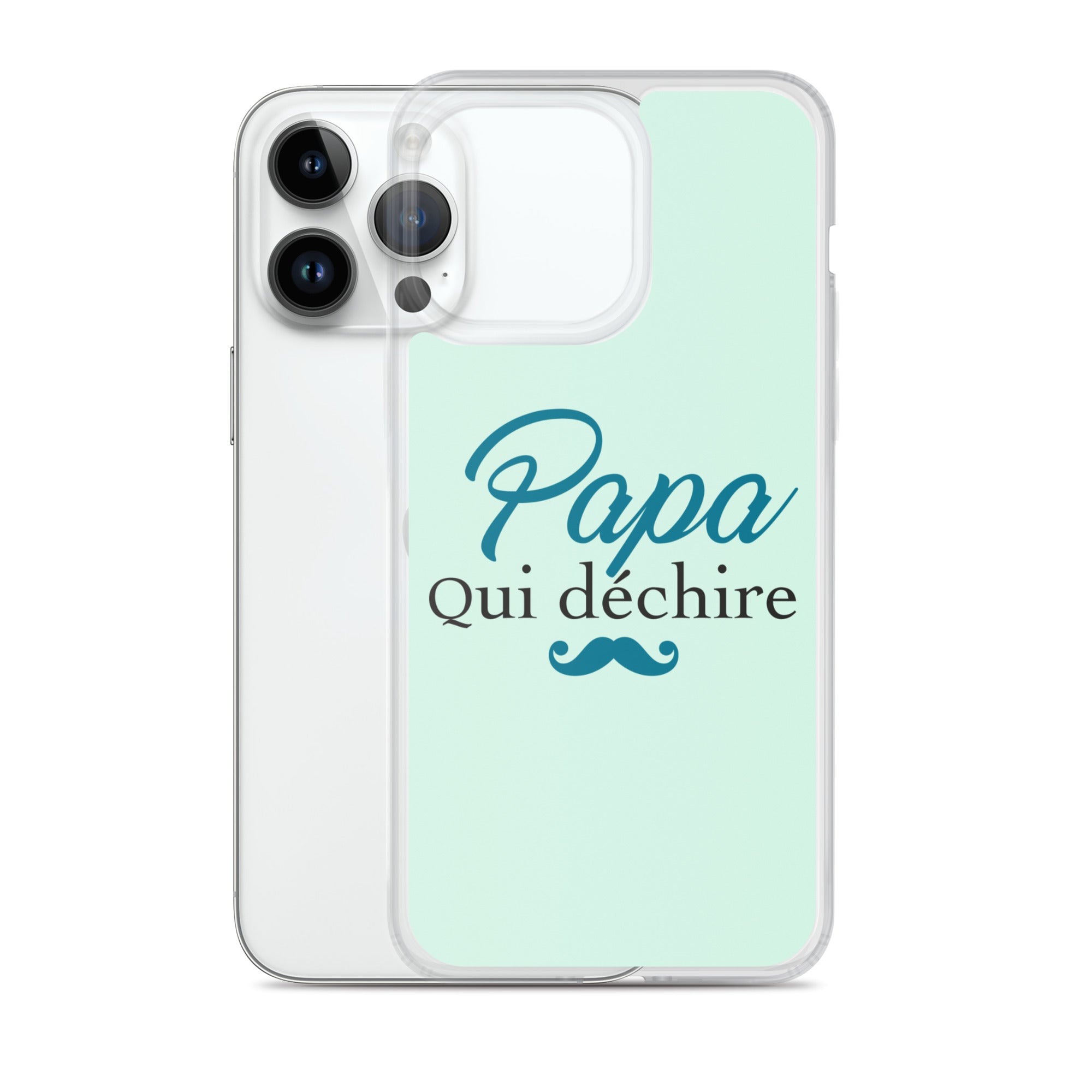 Papa qui déchire - Coque pour iPhone®