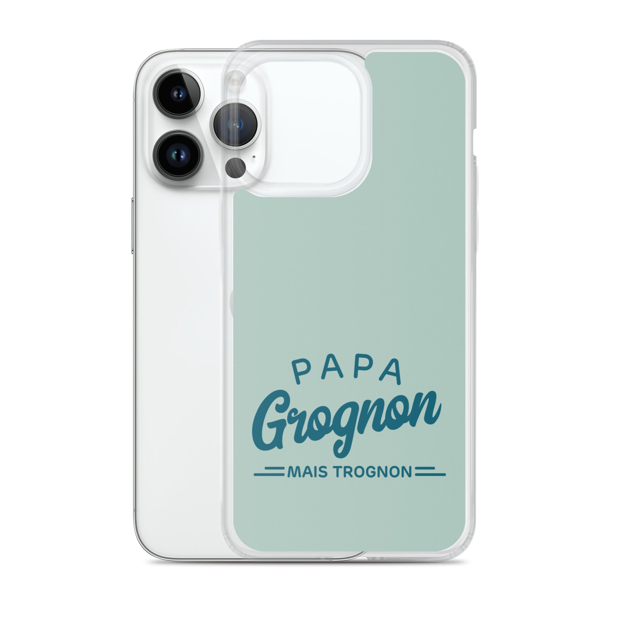 Papa grognon mais trognon - Coque pour iPhone®
