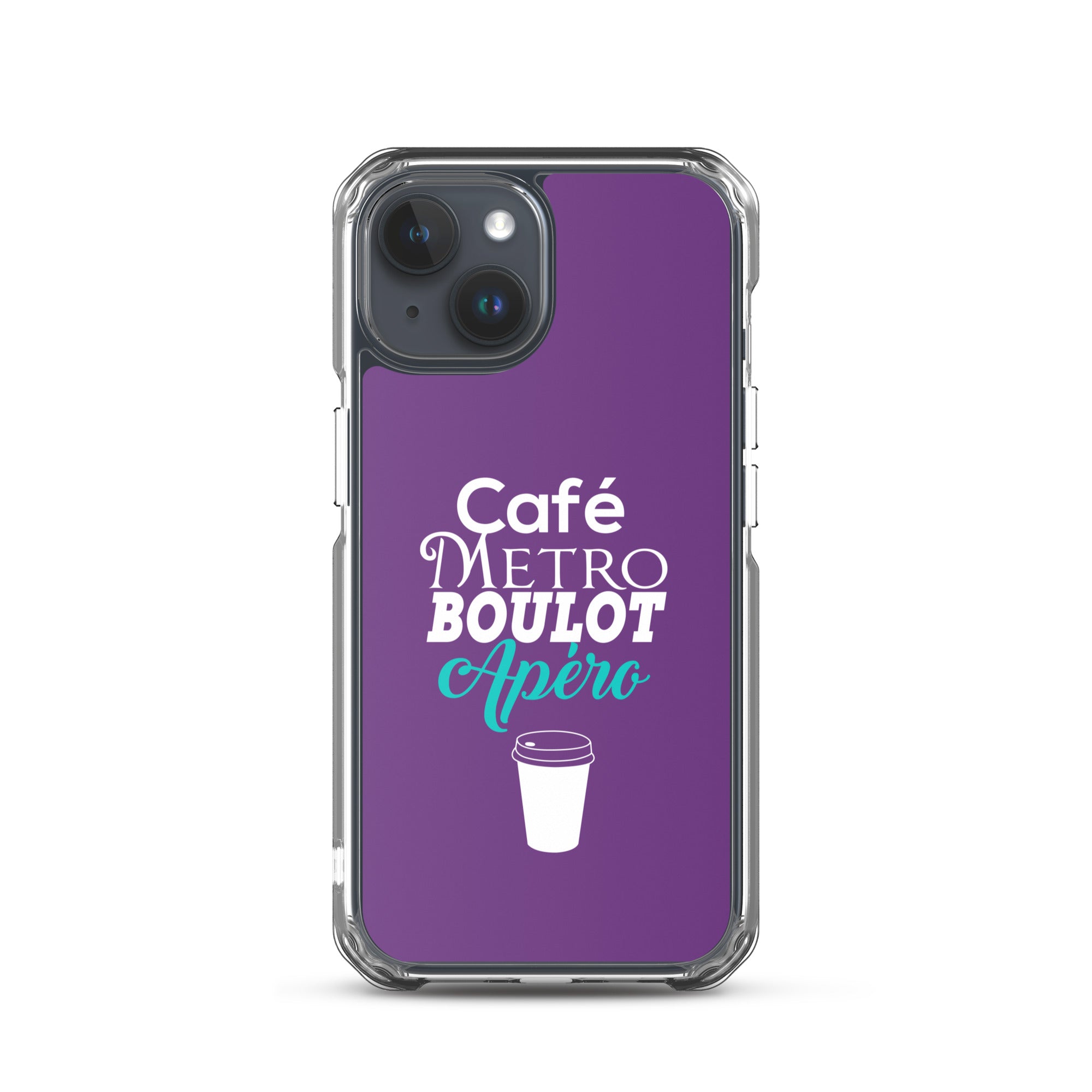 Café Métro Boulot Apéro - Coque pour iPhone®