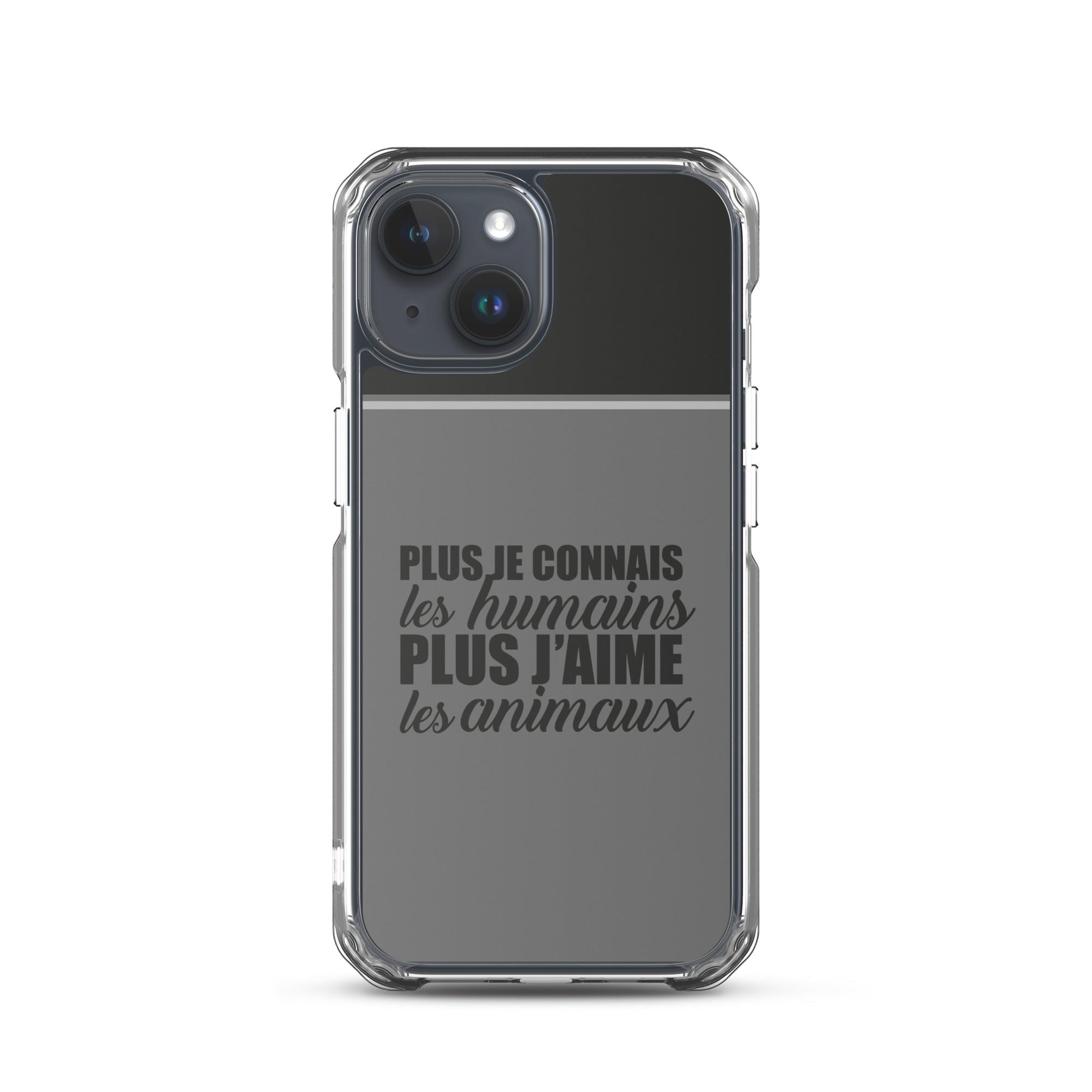 Plus je connais les humains - Coque pour iPhone®