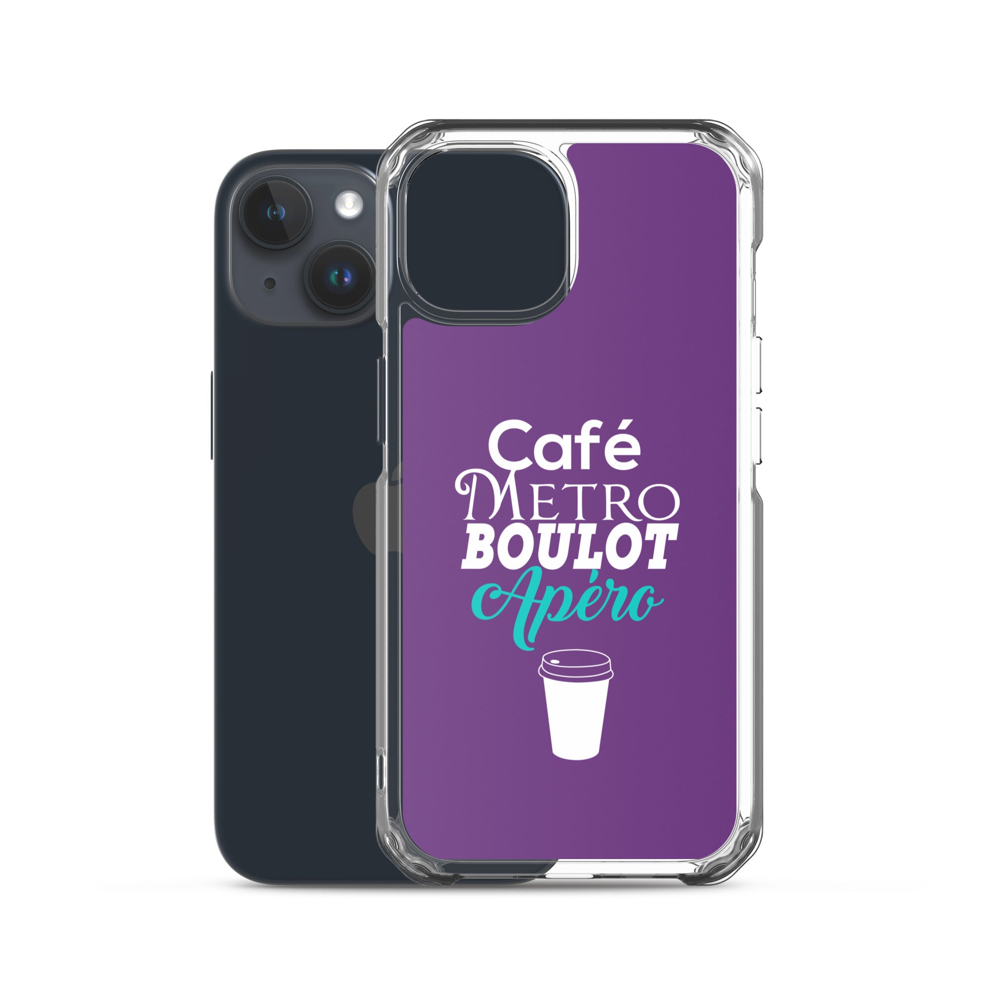 Café Métro Boulot Apéro - Coque pour iPhone®
