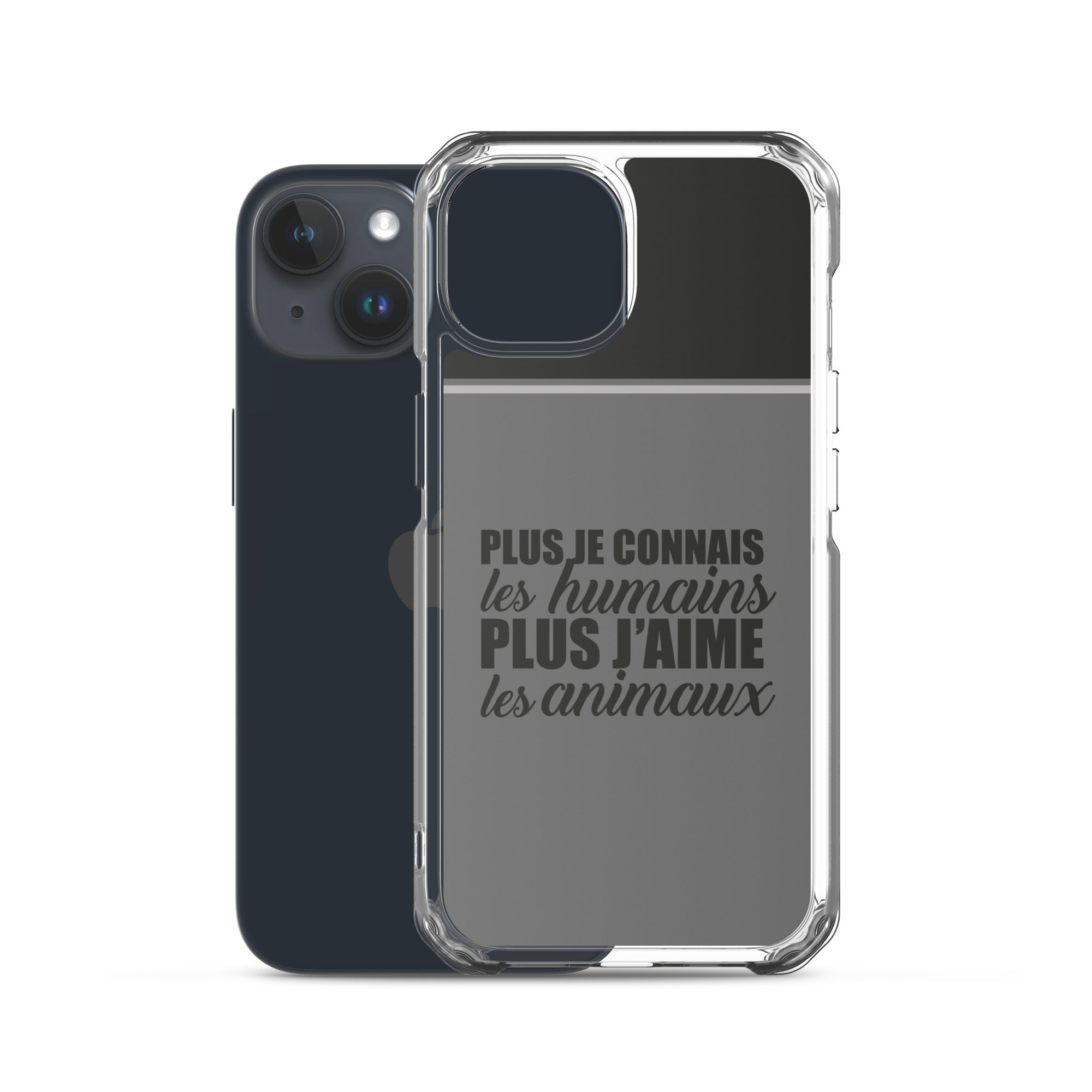 Plus je connais les humains - Coque pour iPhone®