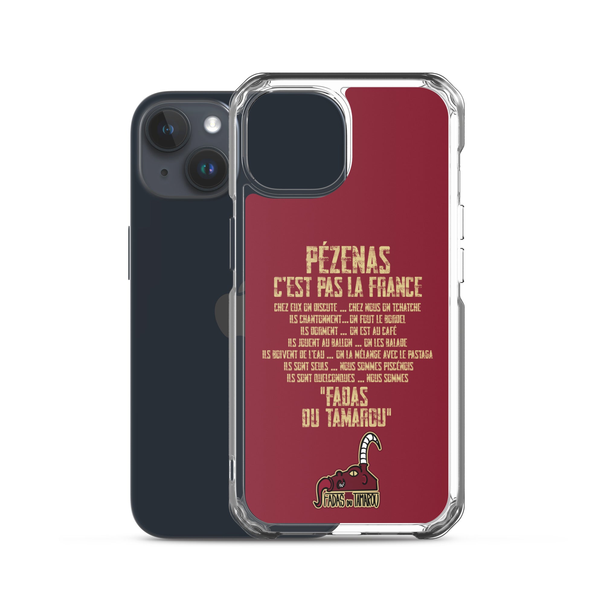 Fadas du Tamarou - Coque pour iPhone® rouge