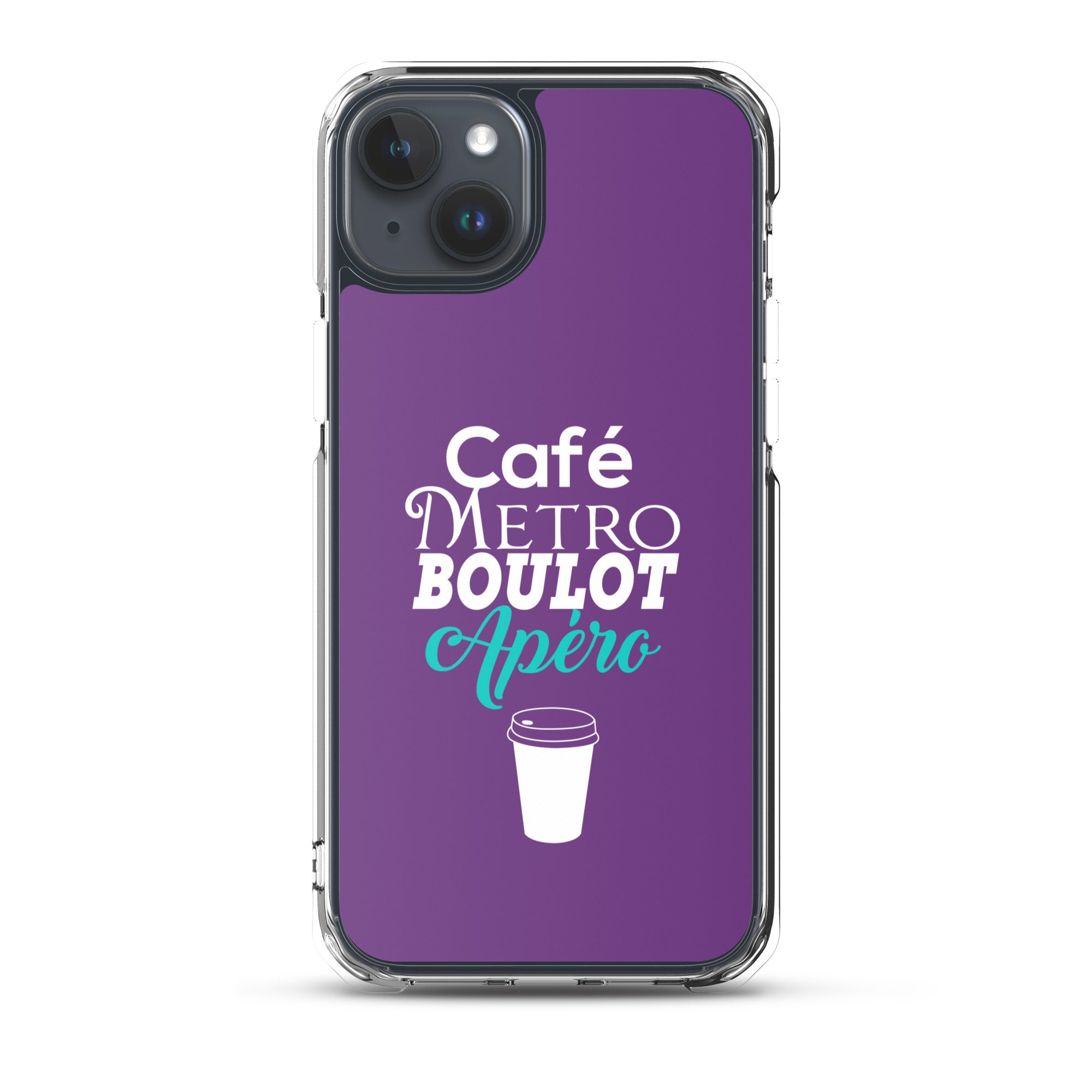 Café Métro Boulot Apéro - Coque pour iPhone®