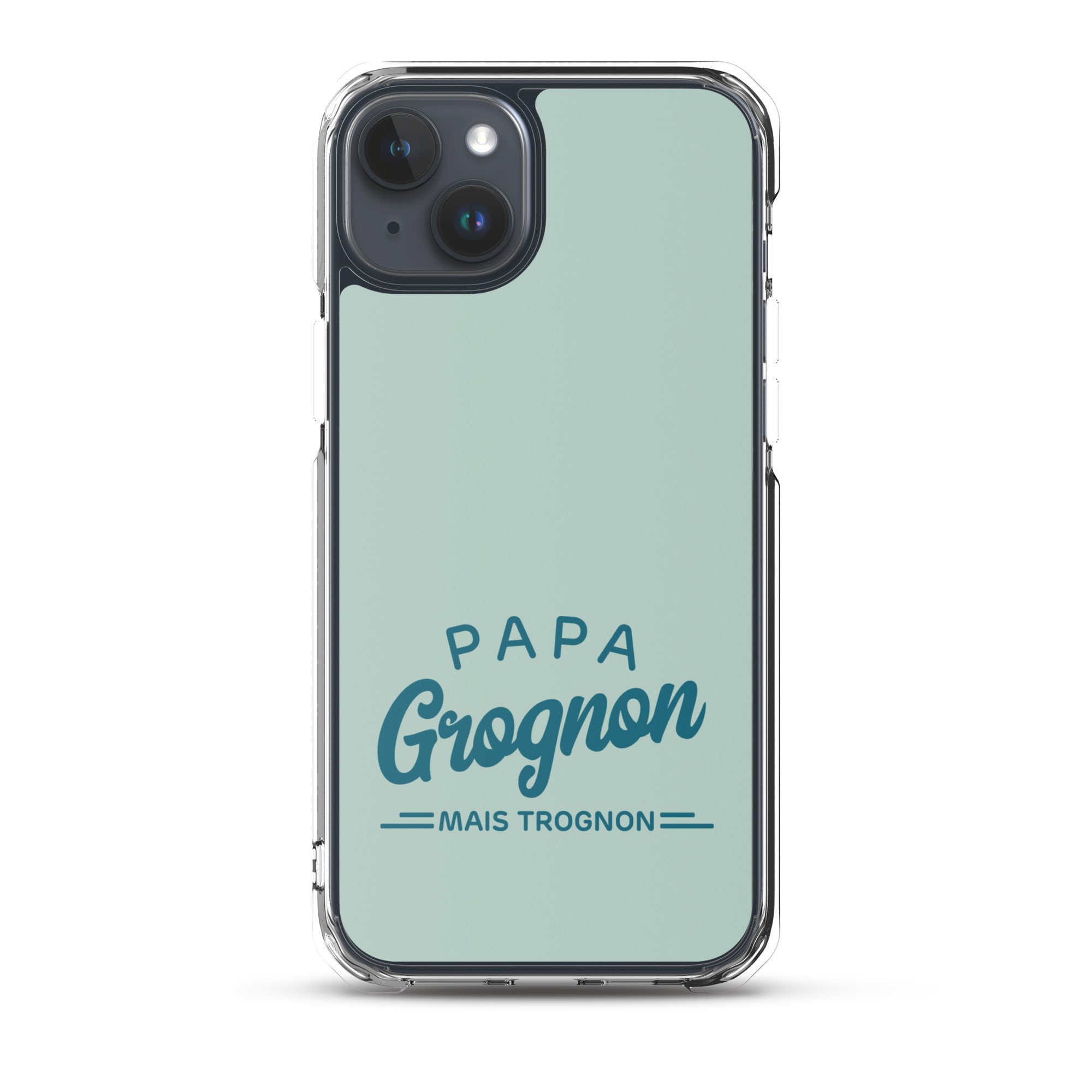 Papa grognon mais trognon - Coque pour iPhone®